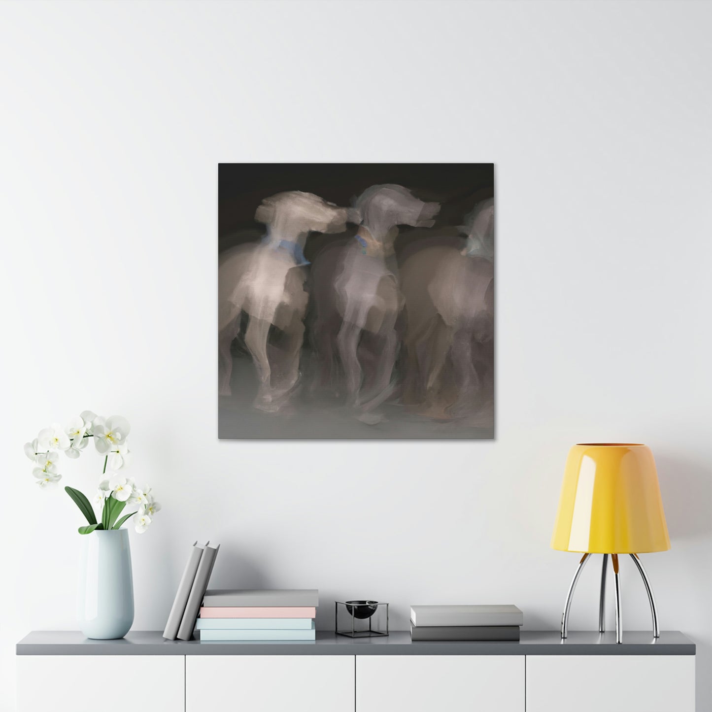 "The Weimaraner Majesty" - Canvas