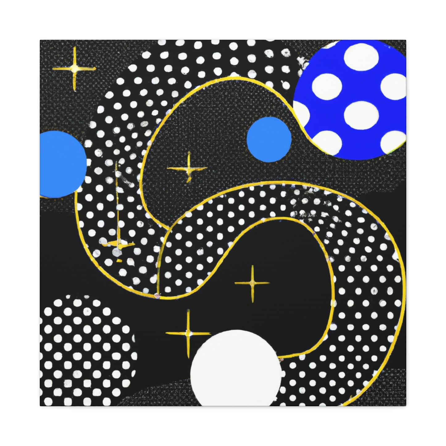 "Uranus in Art Deco" - Canvas