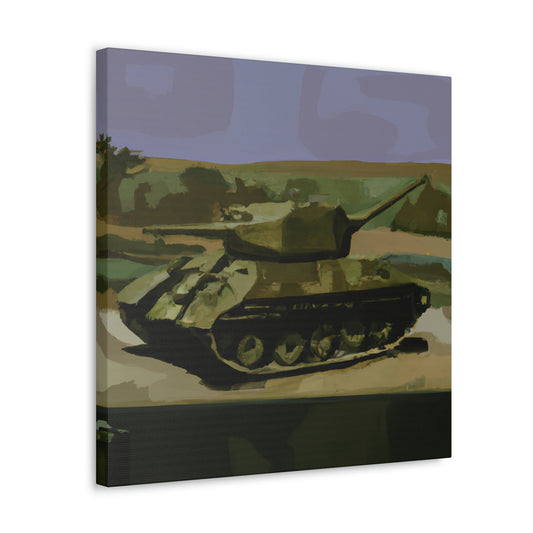 Tank Abstraction Vision - Canvas