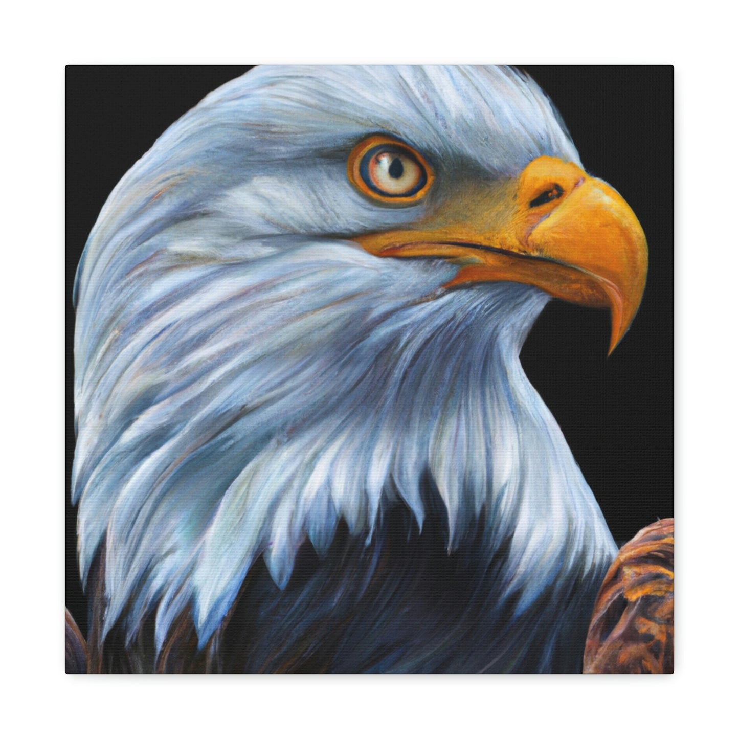 "Bald Eagle Realism!" - Canvas