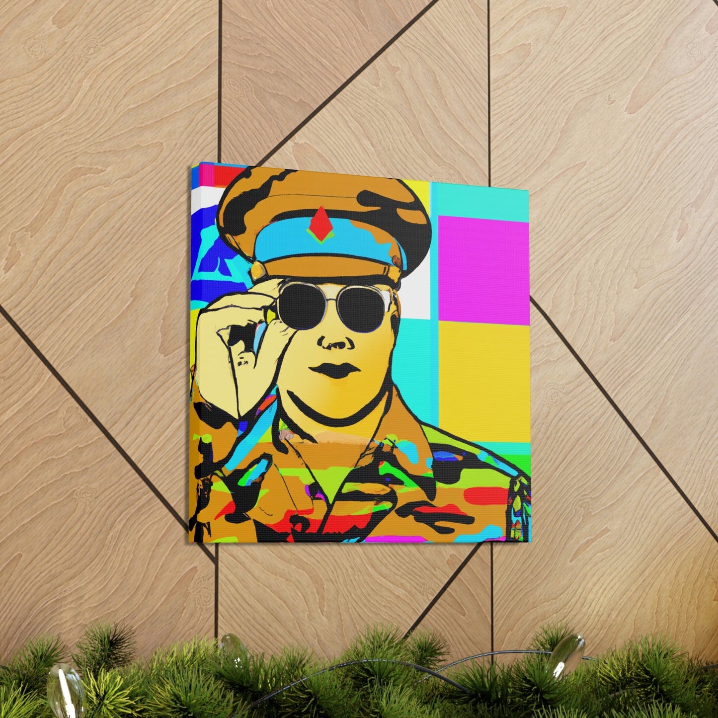 Supply Sergeant Pop Art - Canvas