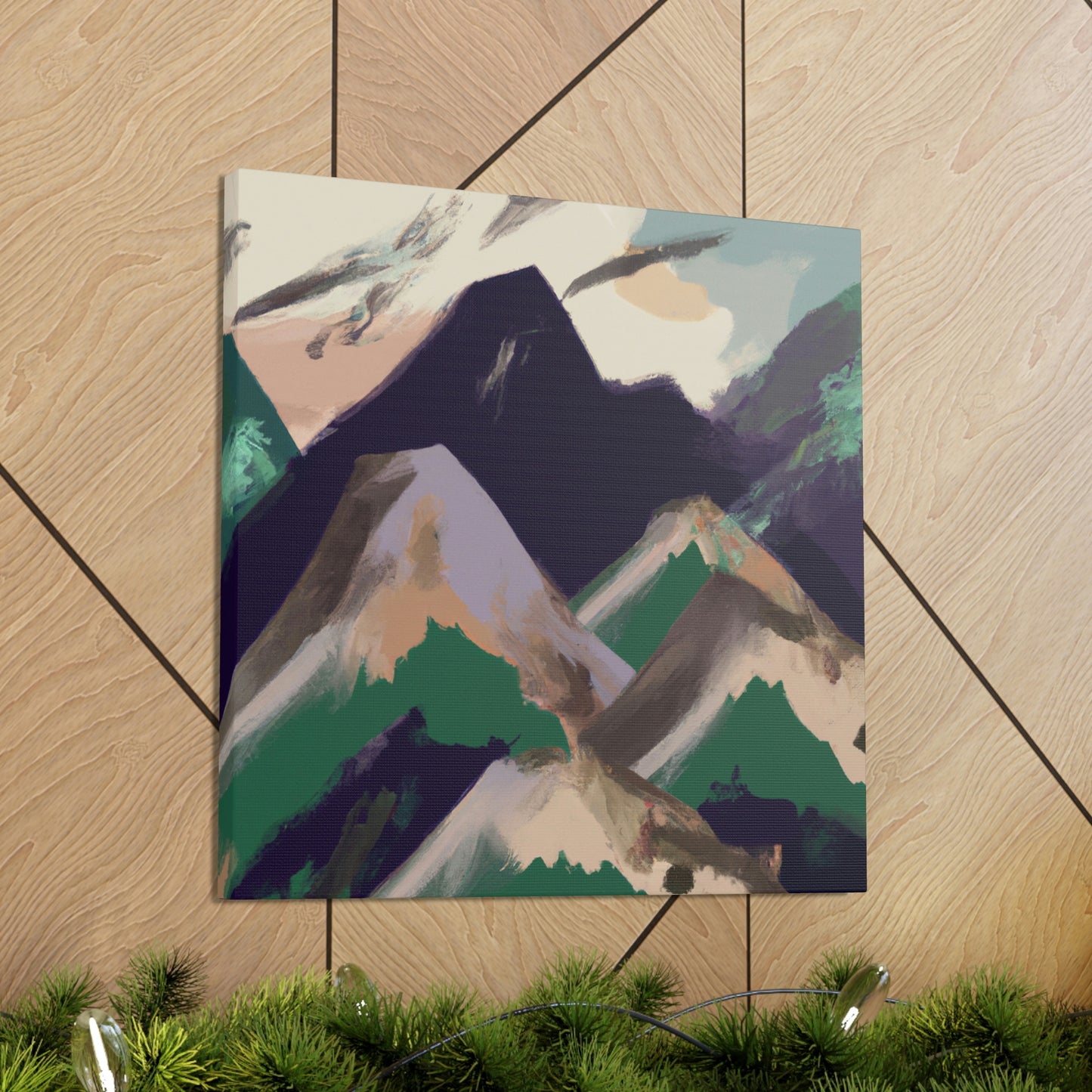 Mountain Memory Landscape - Canvas