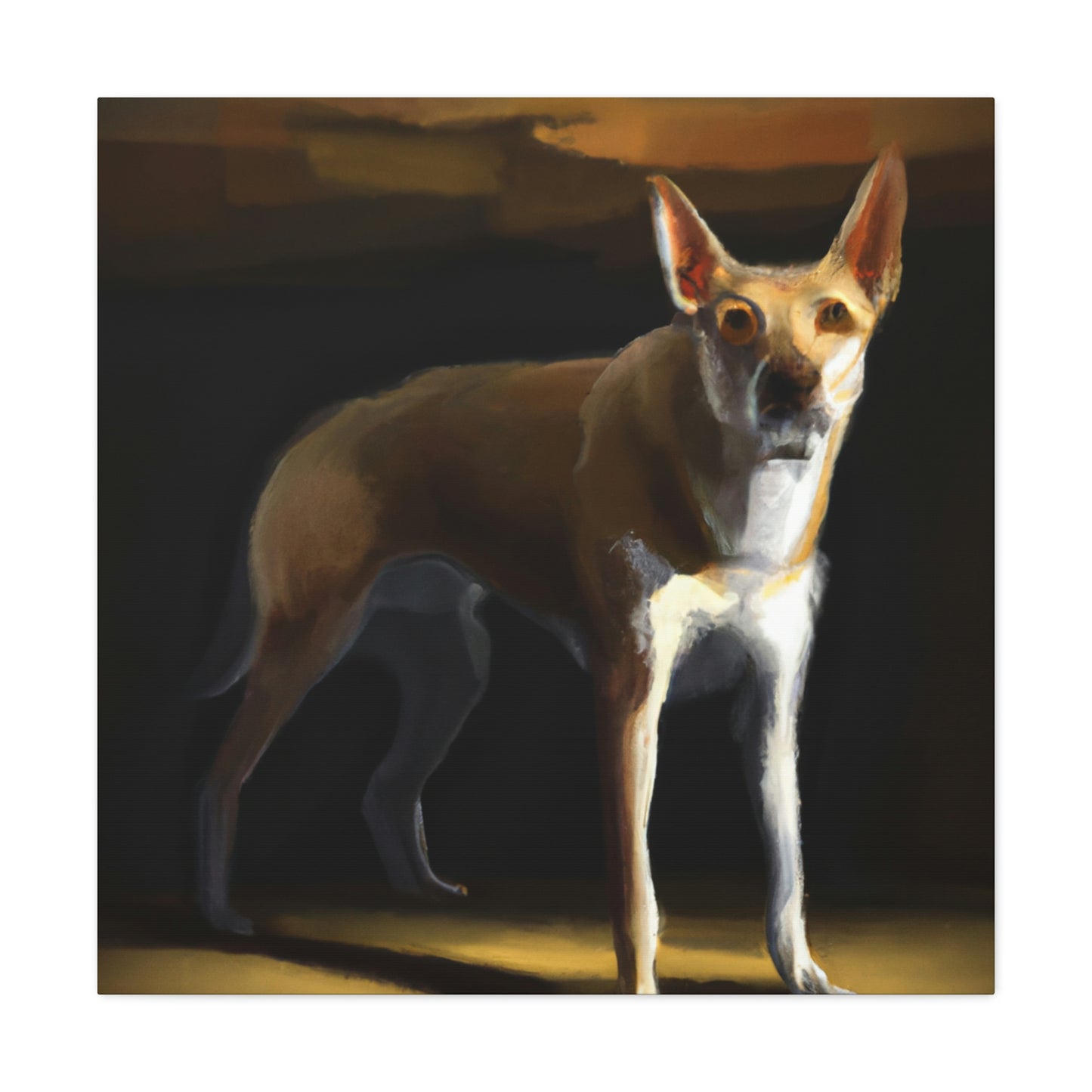 Dingo Dreams in Color - Canvas