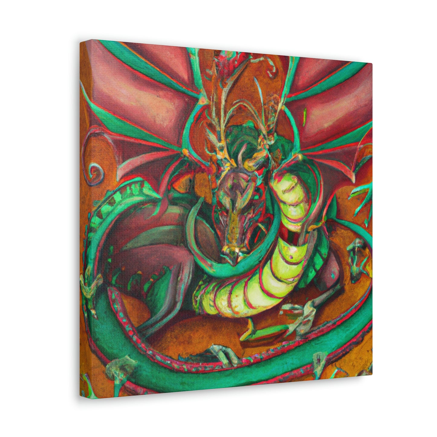 "Dragon in the Jazz Age" - Canvas