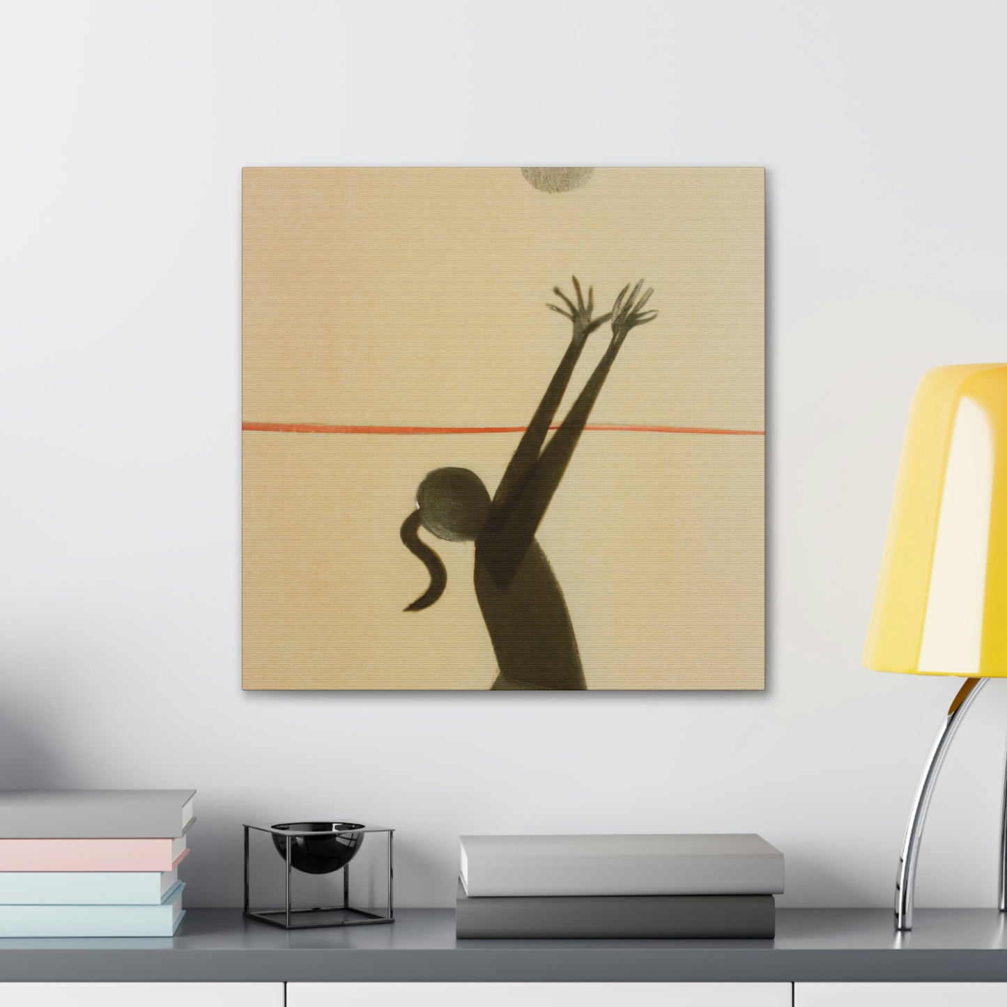 Volleyball Simplicity Beauty - Canvas