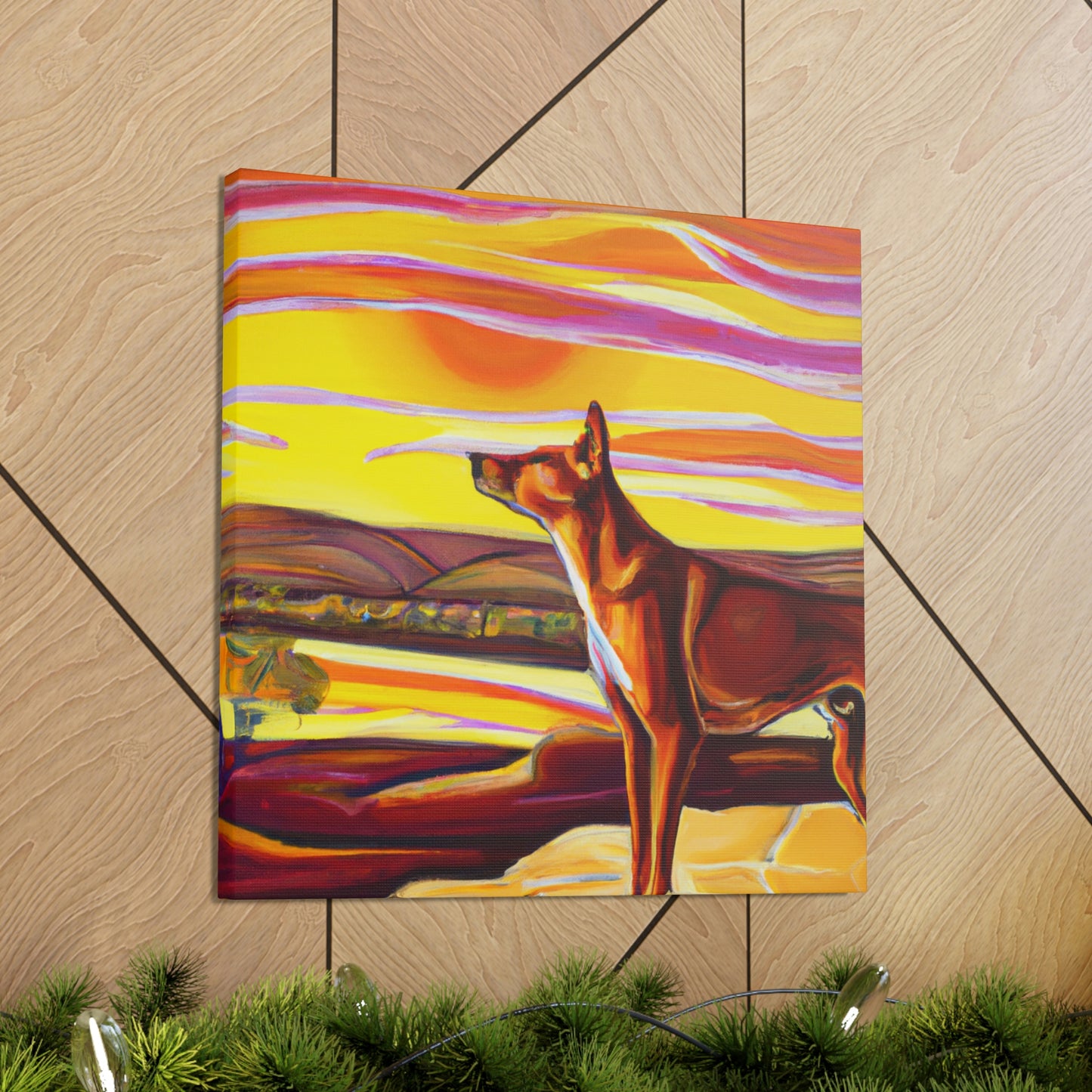 "Dingo in the Distance" - Canvas