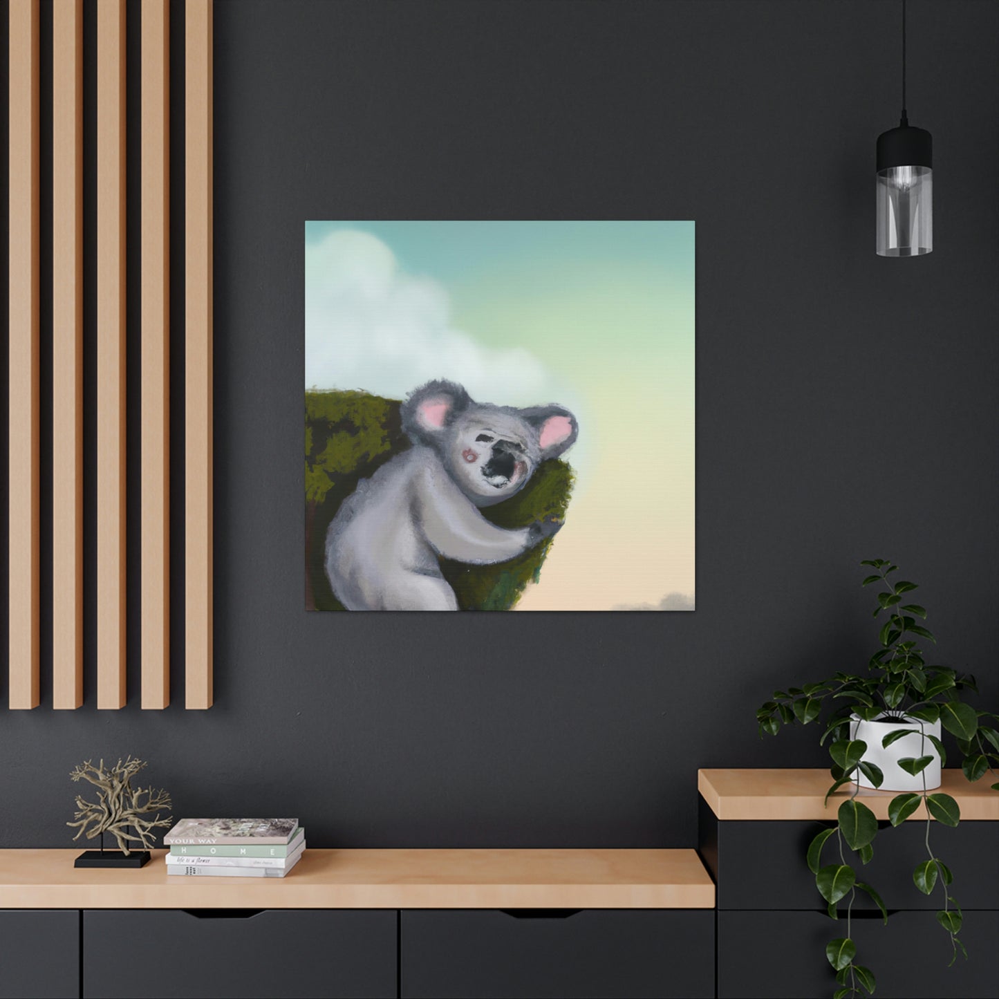 "Koalas in the Sunset" - Canvas