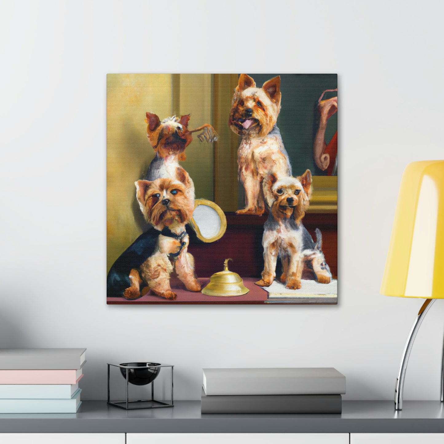 Yorkshire Terrier Majesty - Canvas