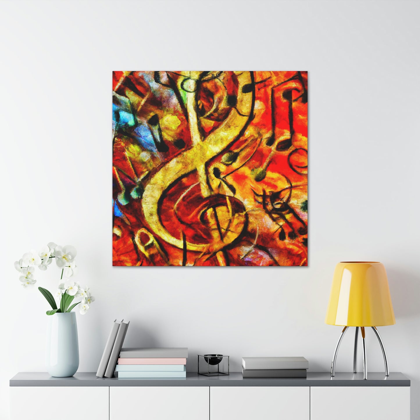 "Music of Abstraction" - Canvas