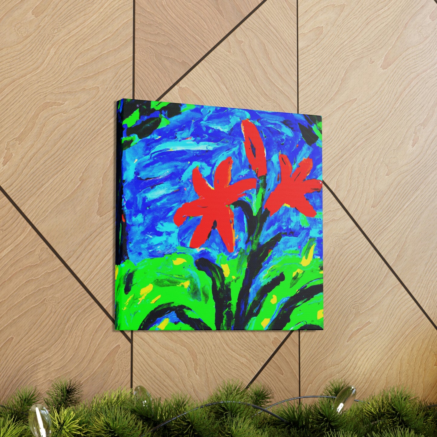 Lily in Expressionism - Canvas