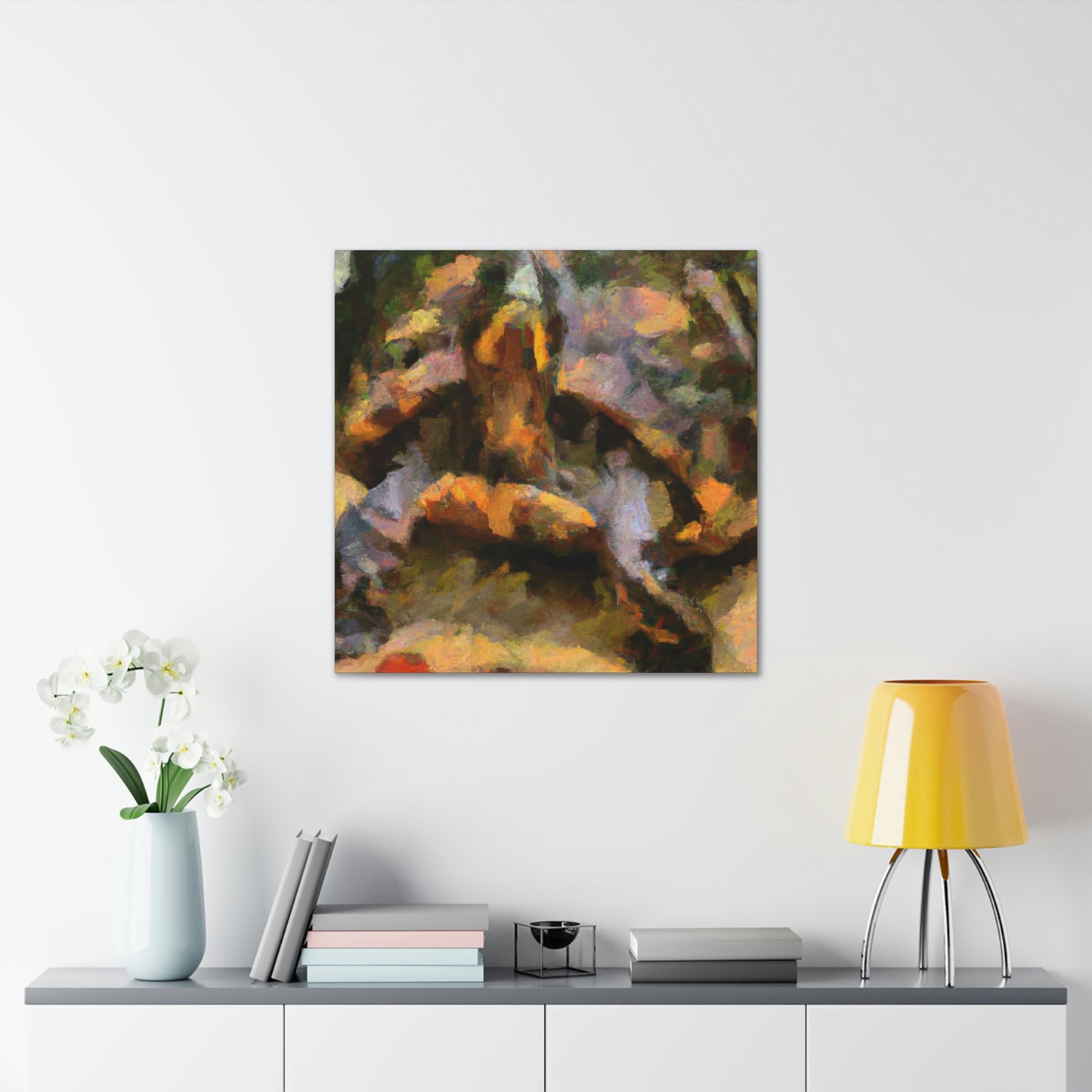 "Box Turtle Contemplation" - Canvas