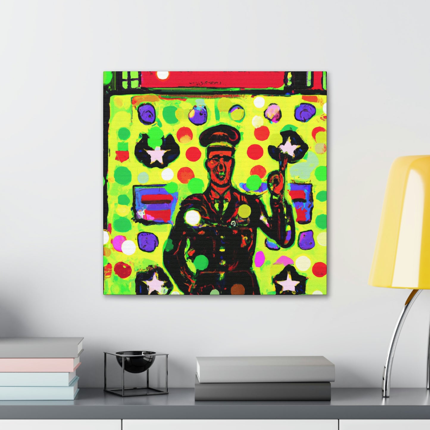 Supply Sergeant Pop Art - Canvas