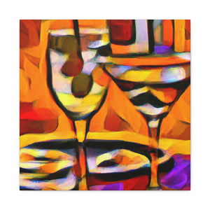 Boozy Brushstrokes - Canvas