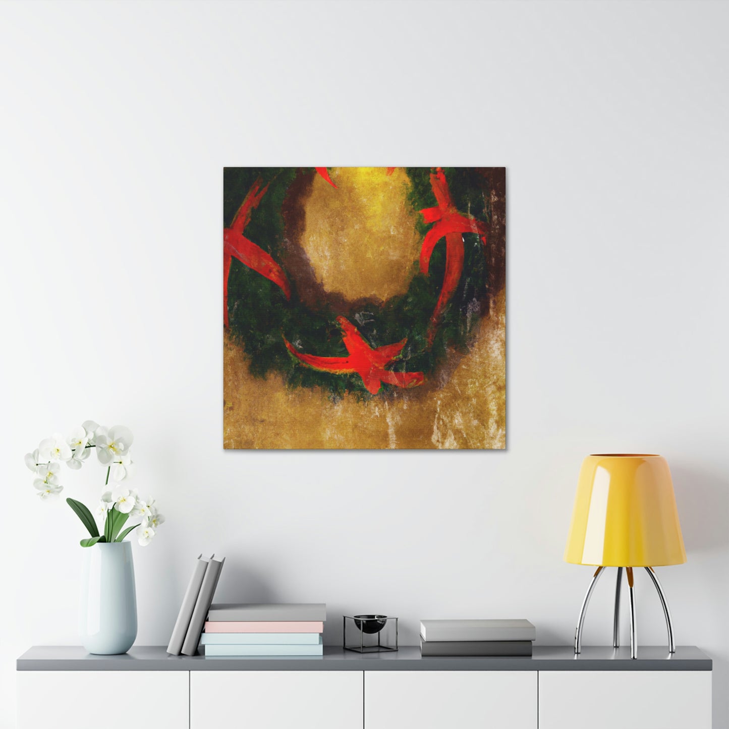 "Crown of Wreath Prosperity" - Canvas