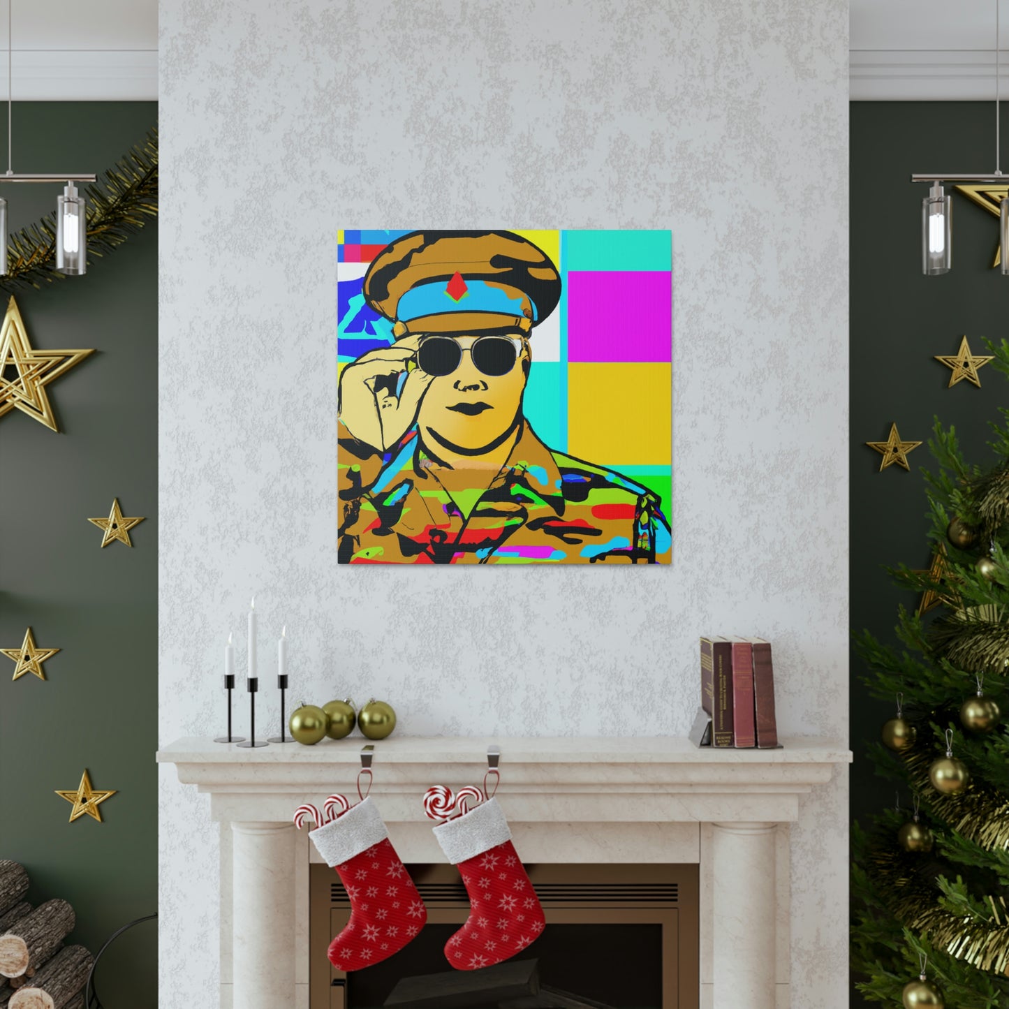 Supply Sergeant Pop Art - Canvas