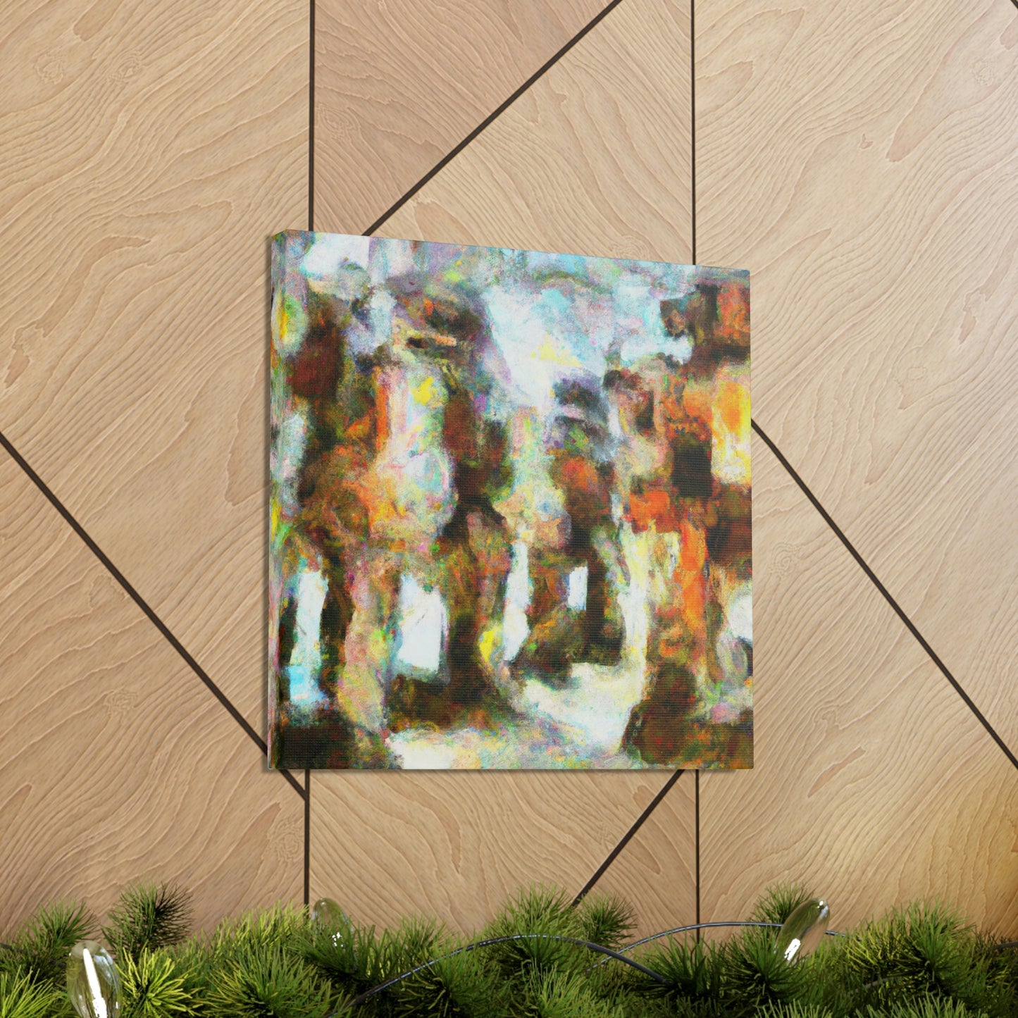 Robots of Impressionism - Canvas