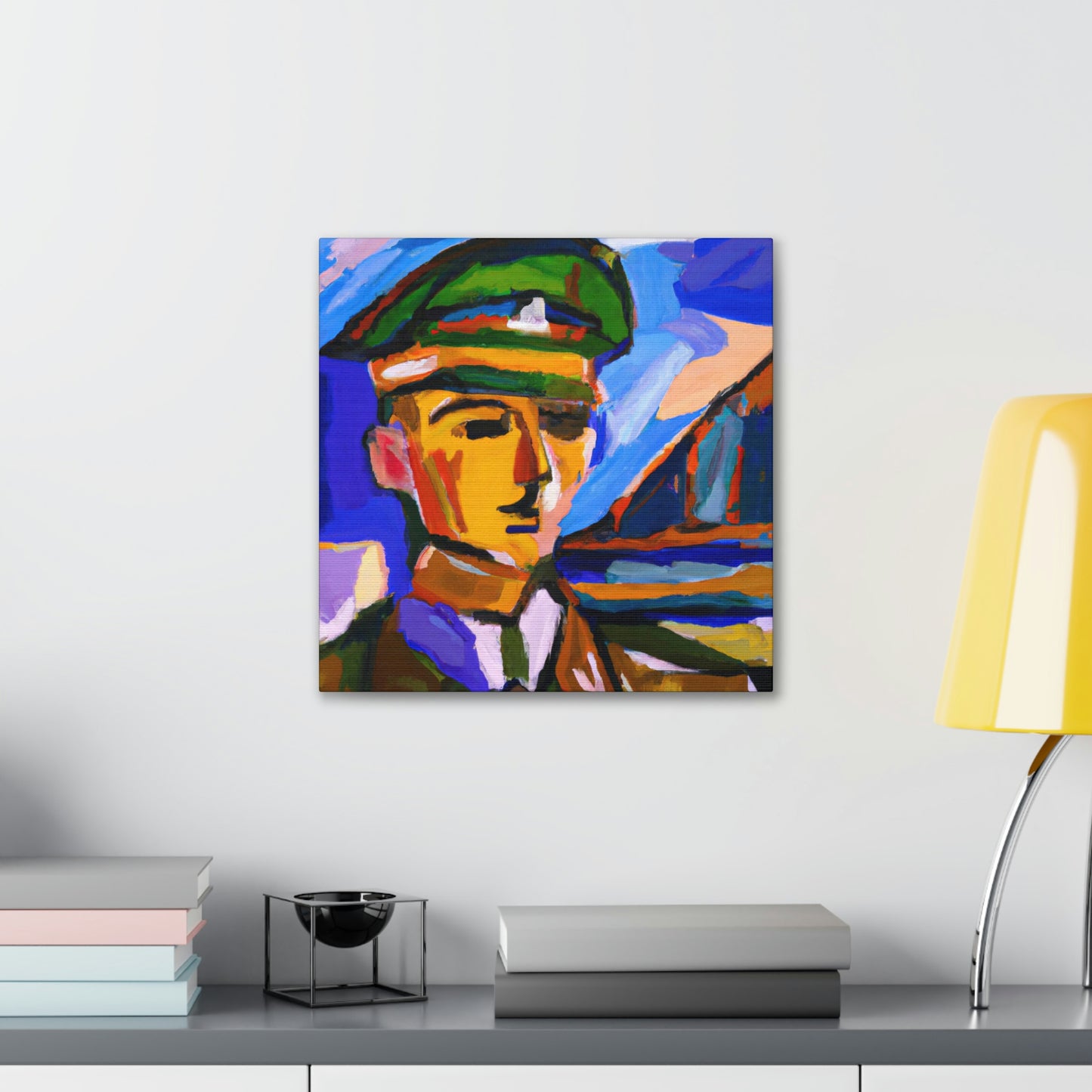 Engineer in Fauvism - Canvas