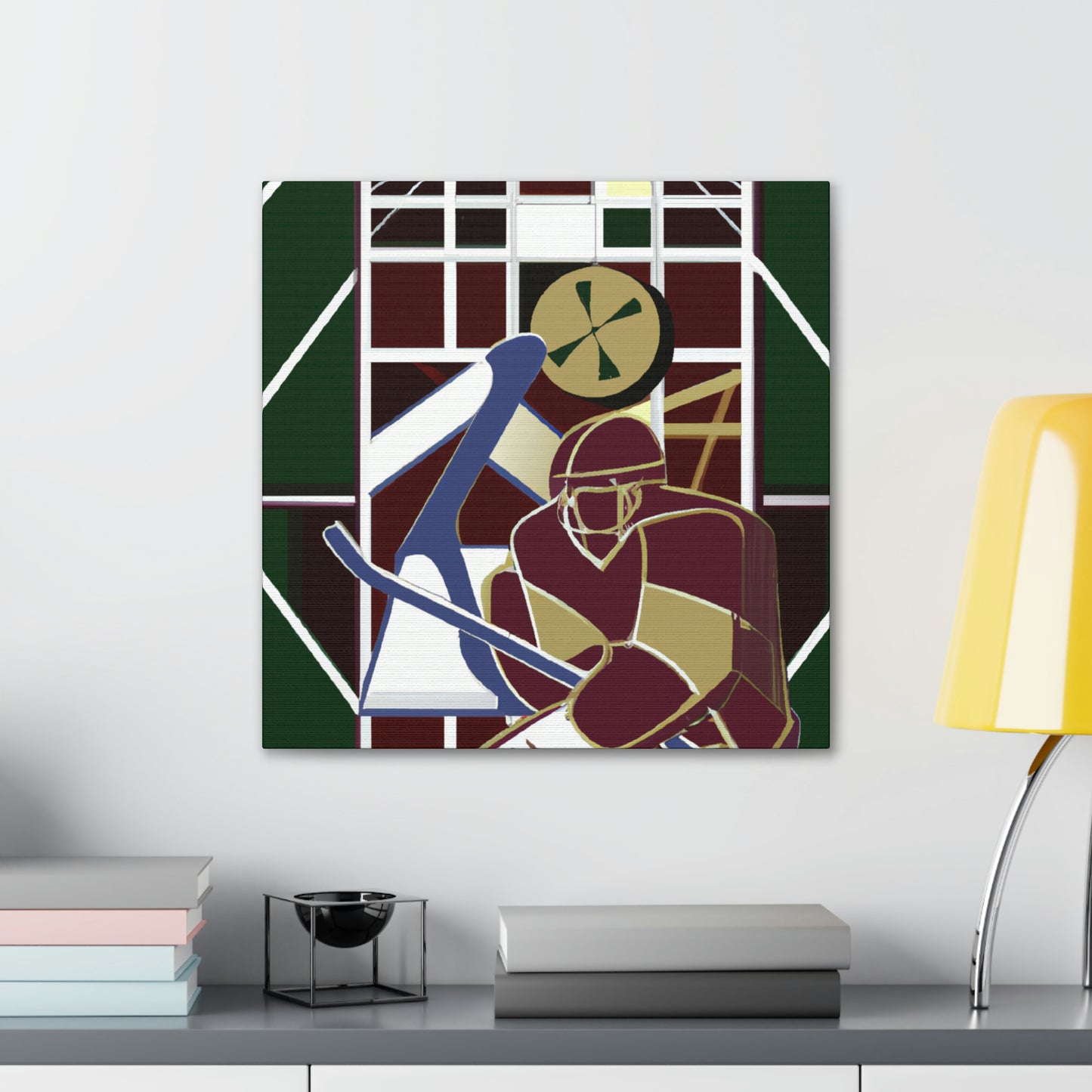 "Icefield of Hockey Dreams" - Canvas