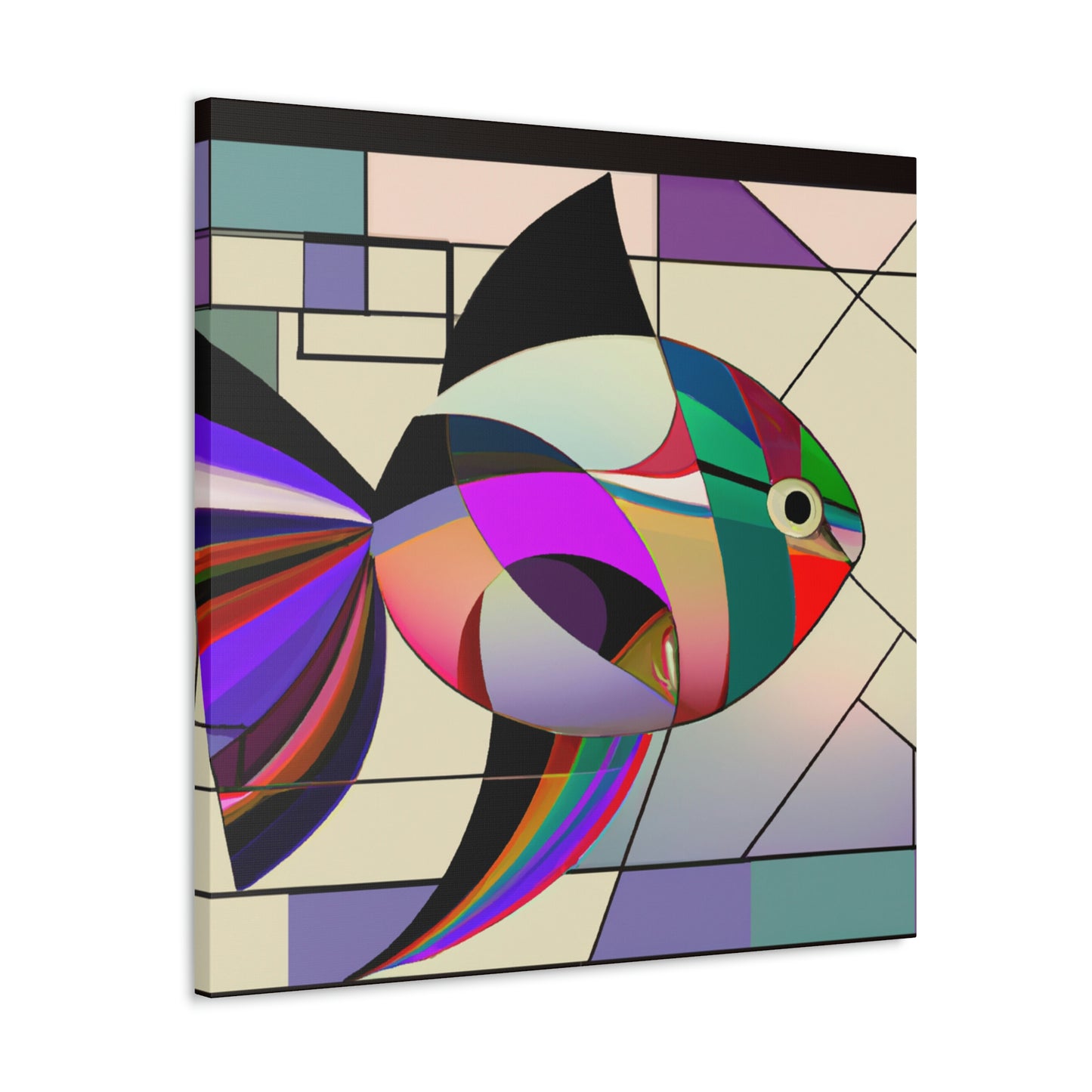 Rainbow Fish Revival. - Canvas