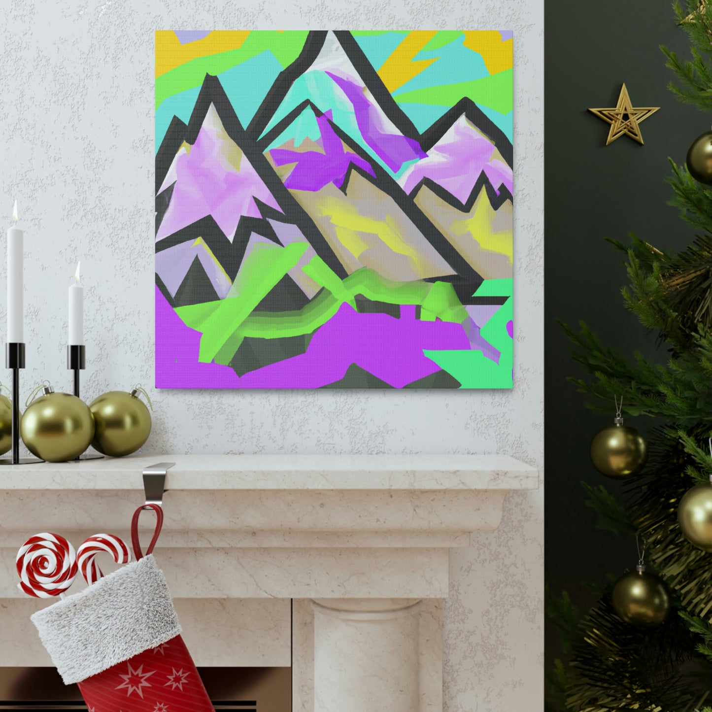 "Mountain Majesty Splendor" - Canvas