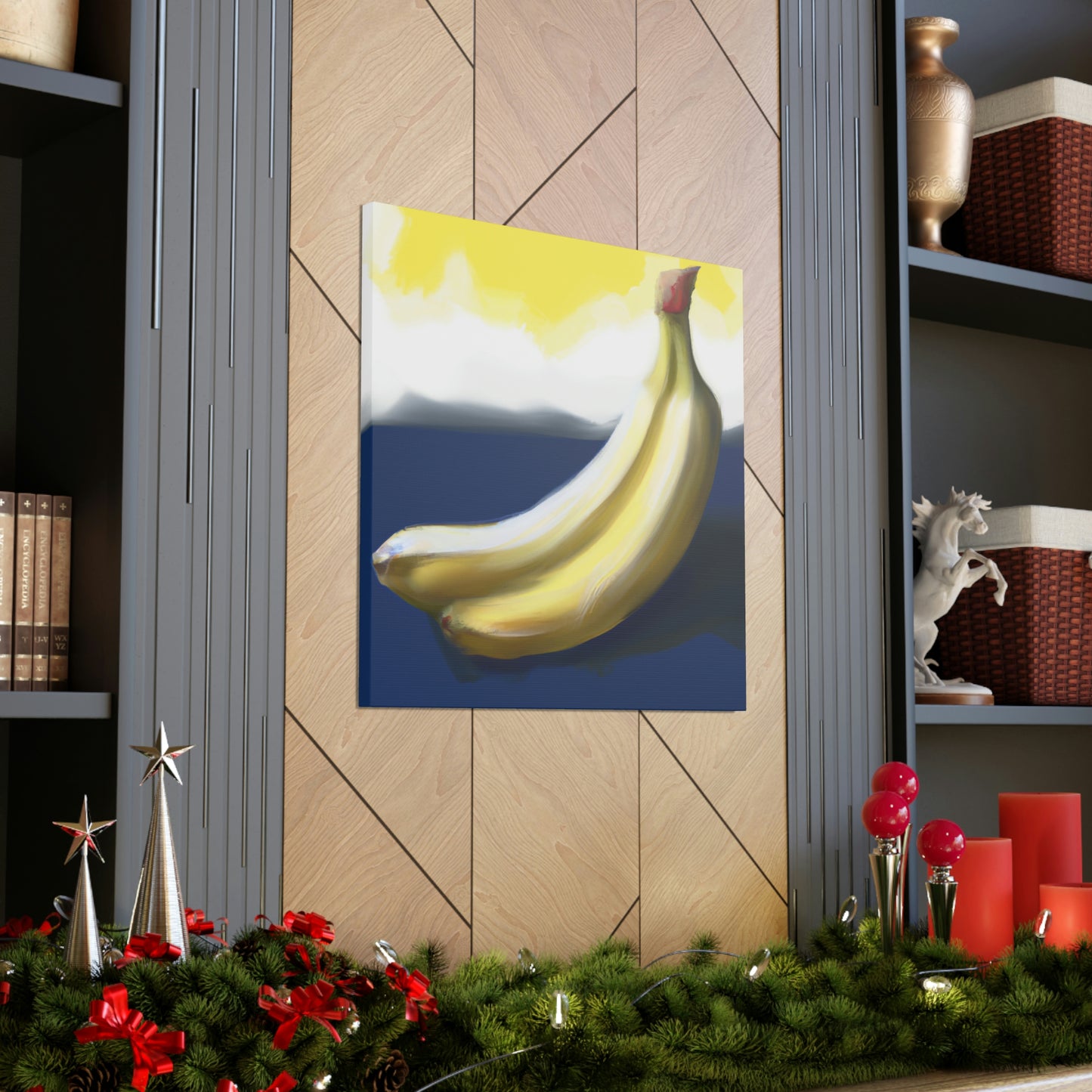 "Bananna's Neoclassical Delight" - Canvas