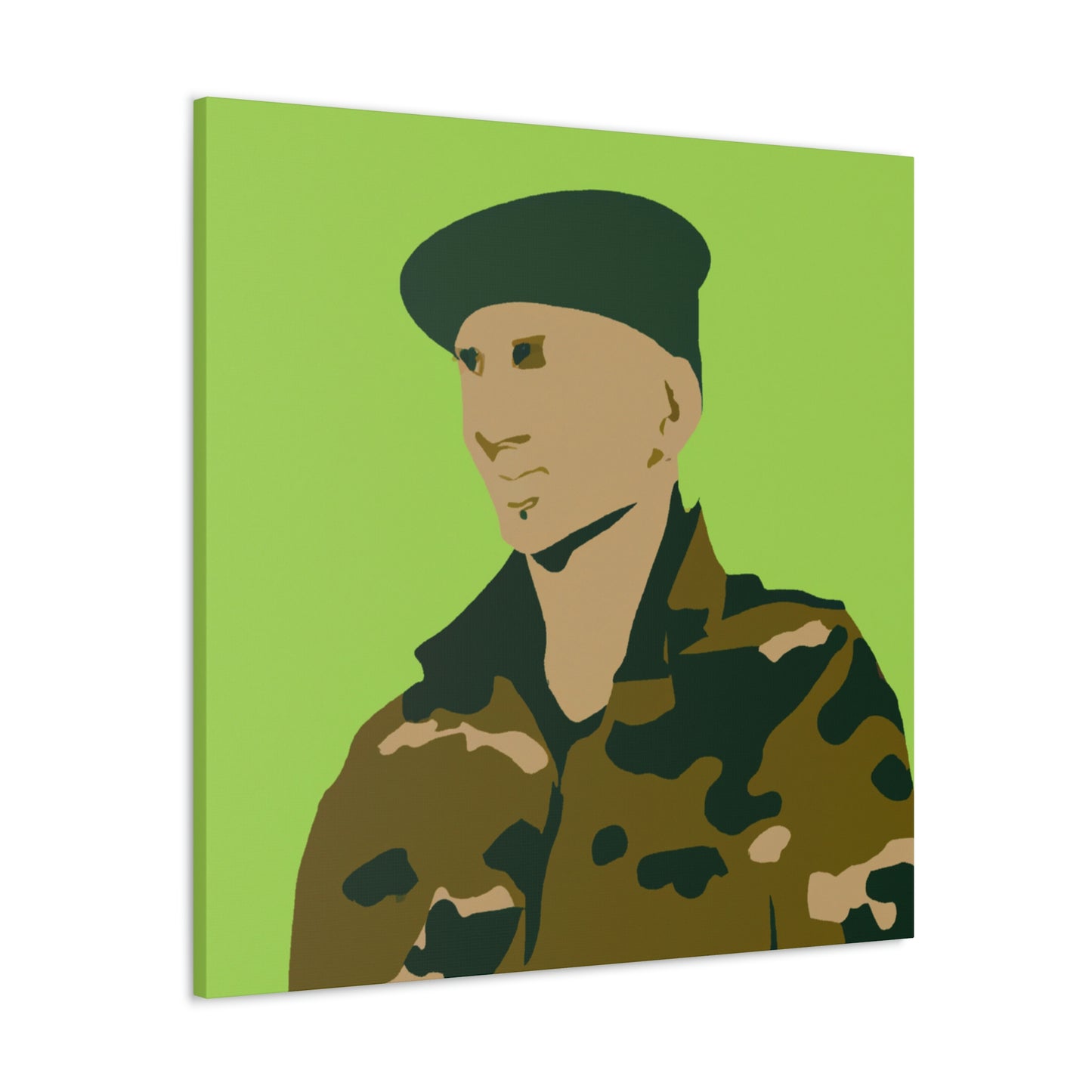 "Honoring The Supply Sergeant" - Canvas