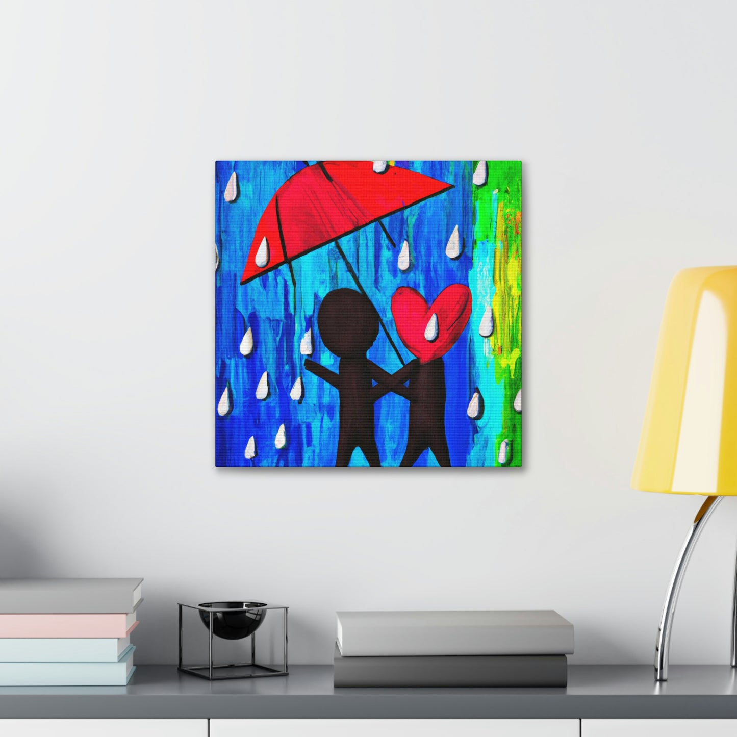 Love in the Rain - Canvas