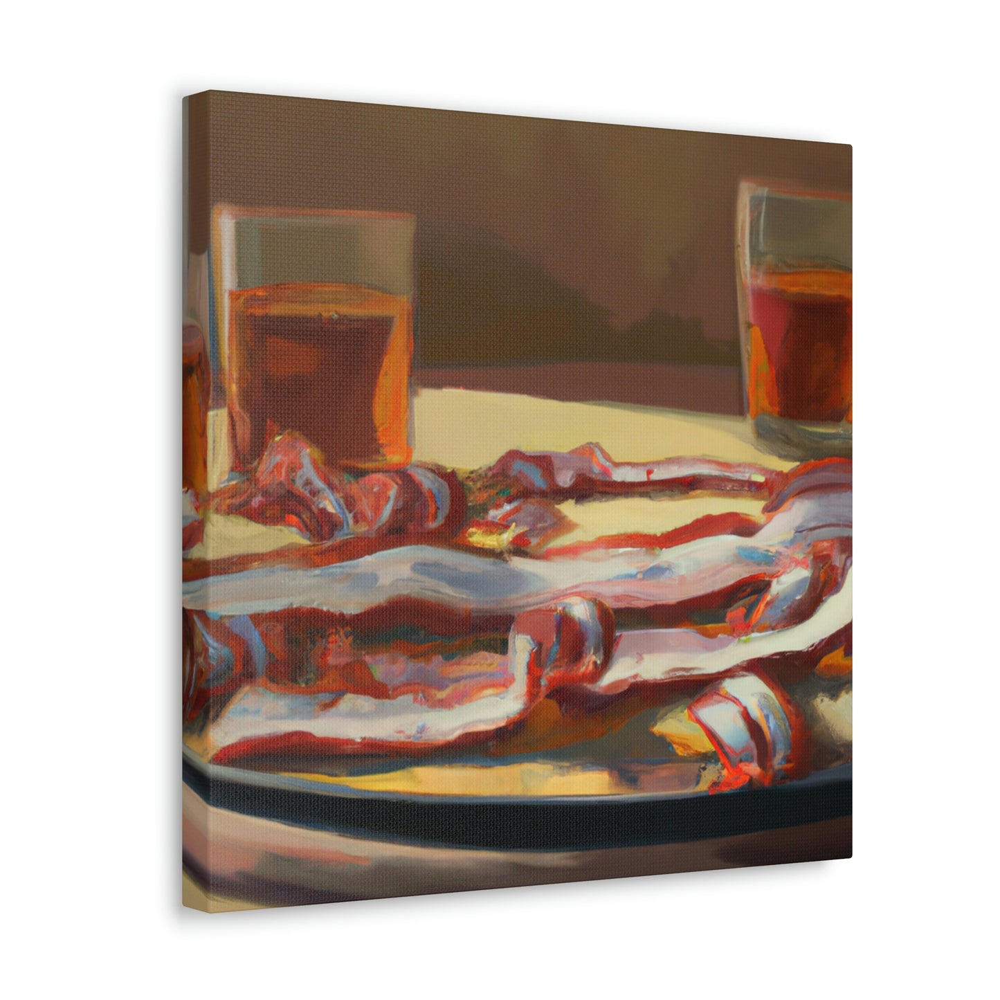 "Bacon in Hyperrealism" - Canvas