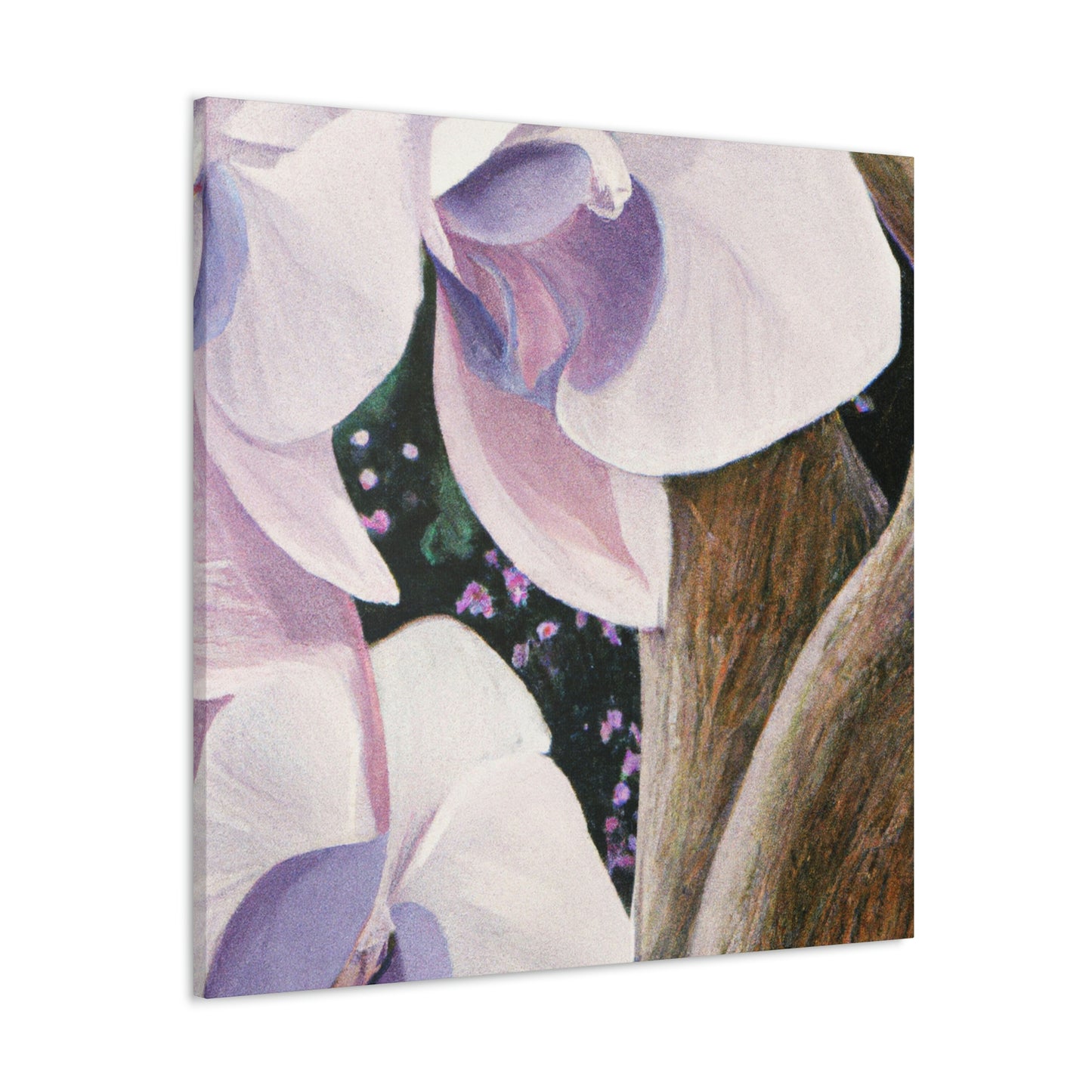 "Orchid in Art Deco". - Canvas