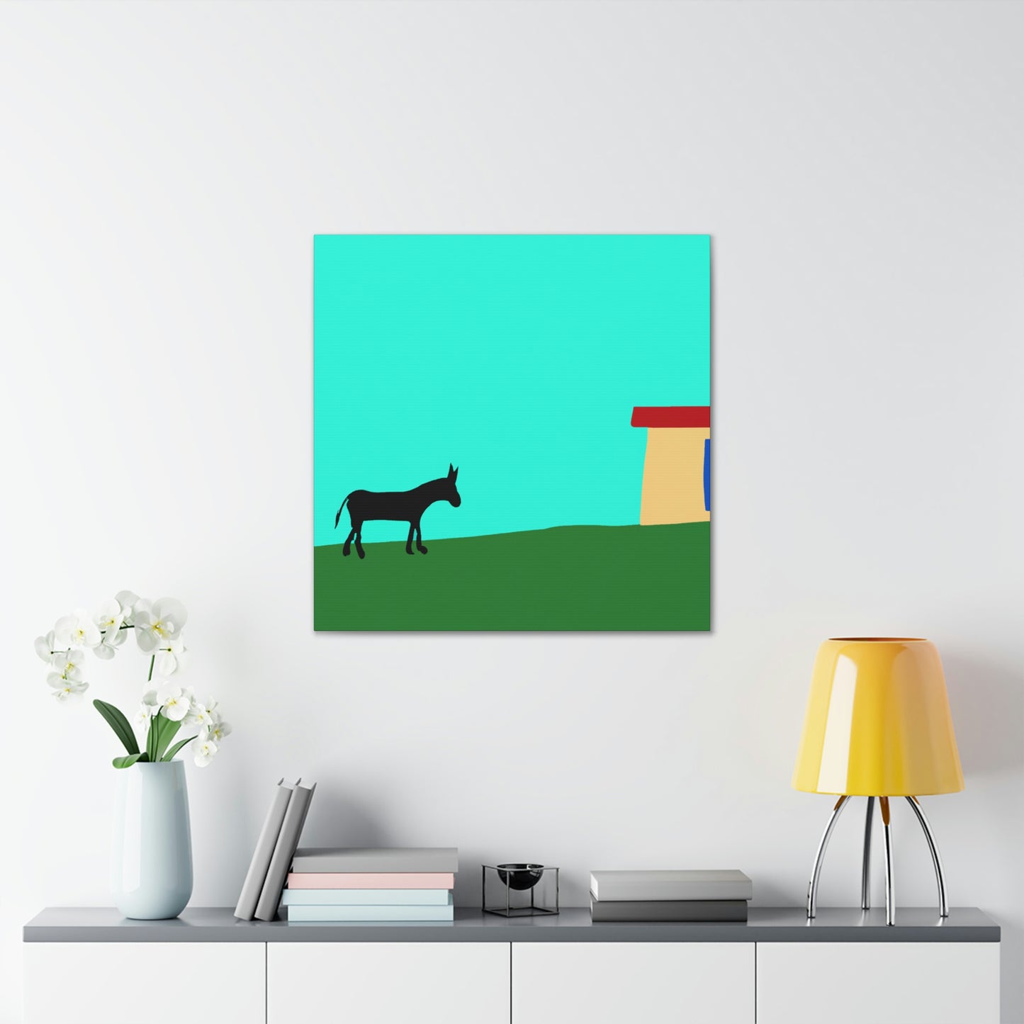 Mules in Simplicity - Canvas