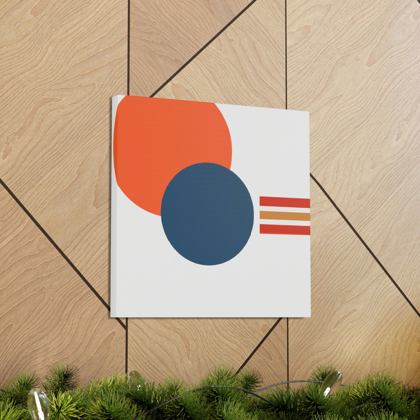 "Clear Sunrise Minimalism" - Canvas