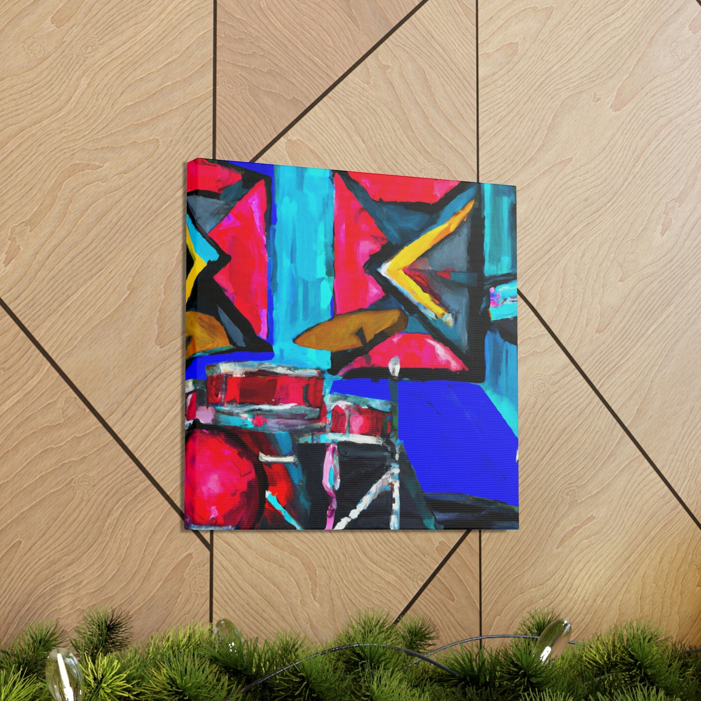 Drum Kit in Deco - Canvas