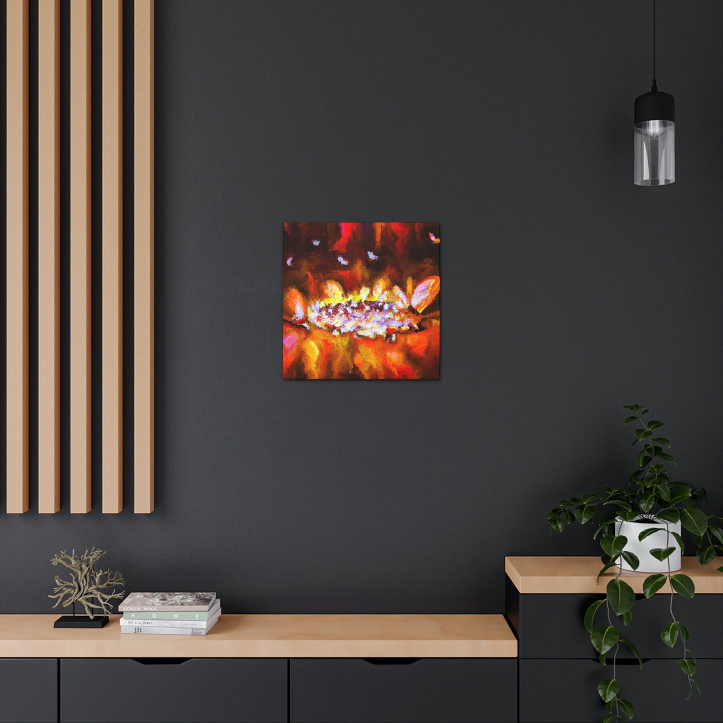 Loving Fireflies Glow. - Canvas