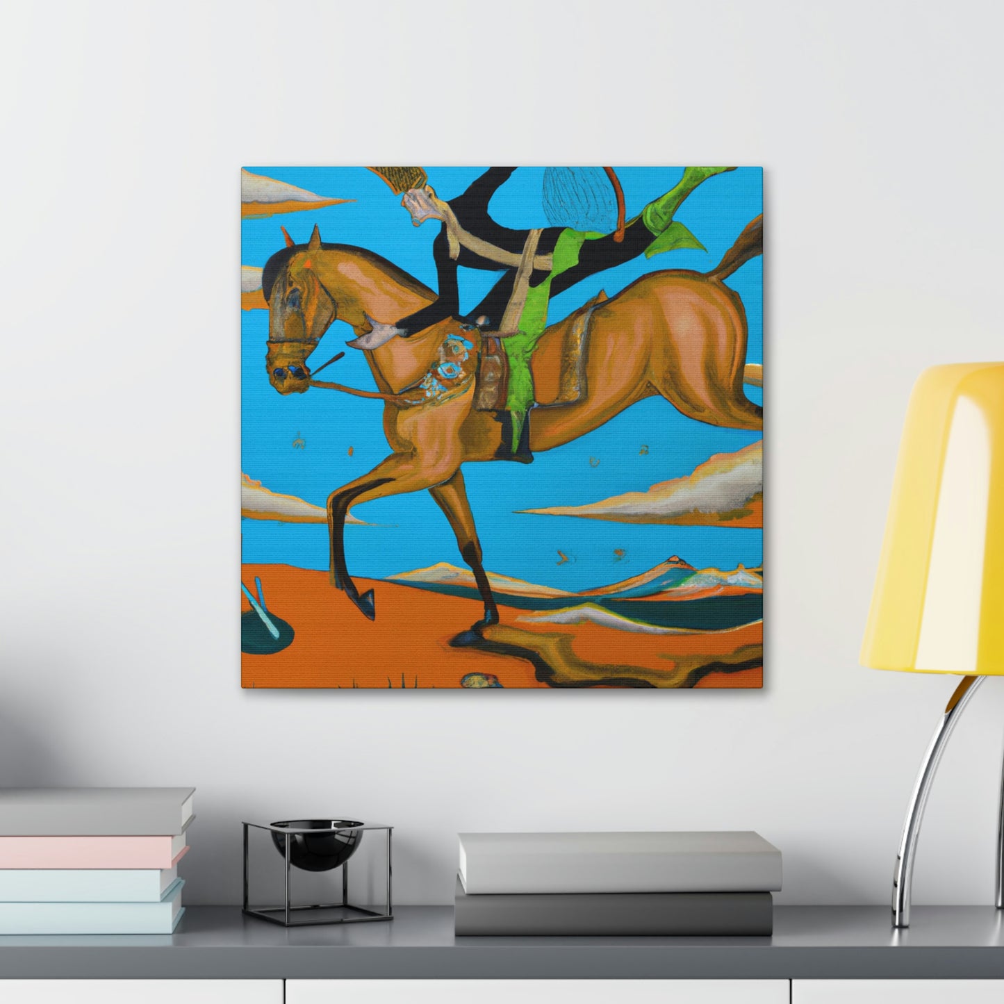 Cavalryman's Dream Vision - Canvas