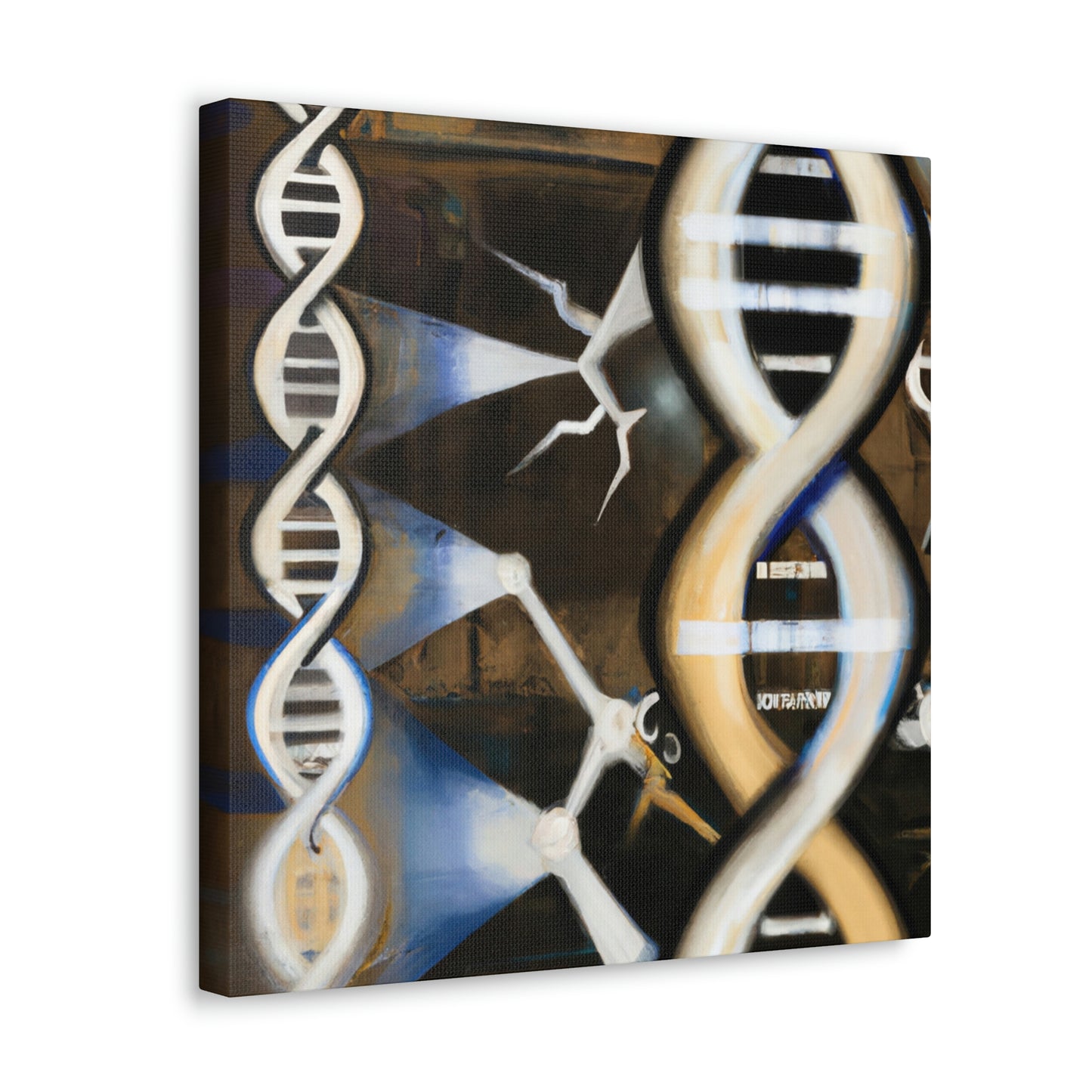 "Deco's DNA Vision" - Canvas