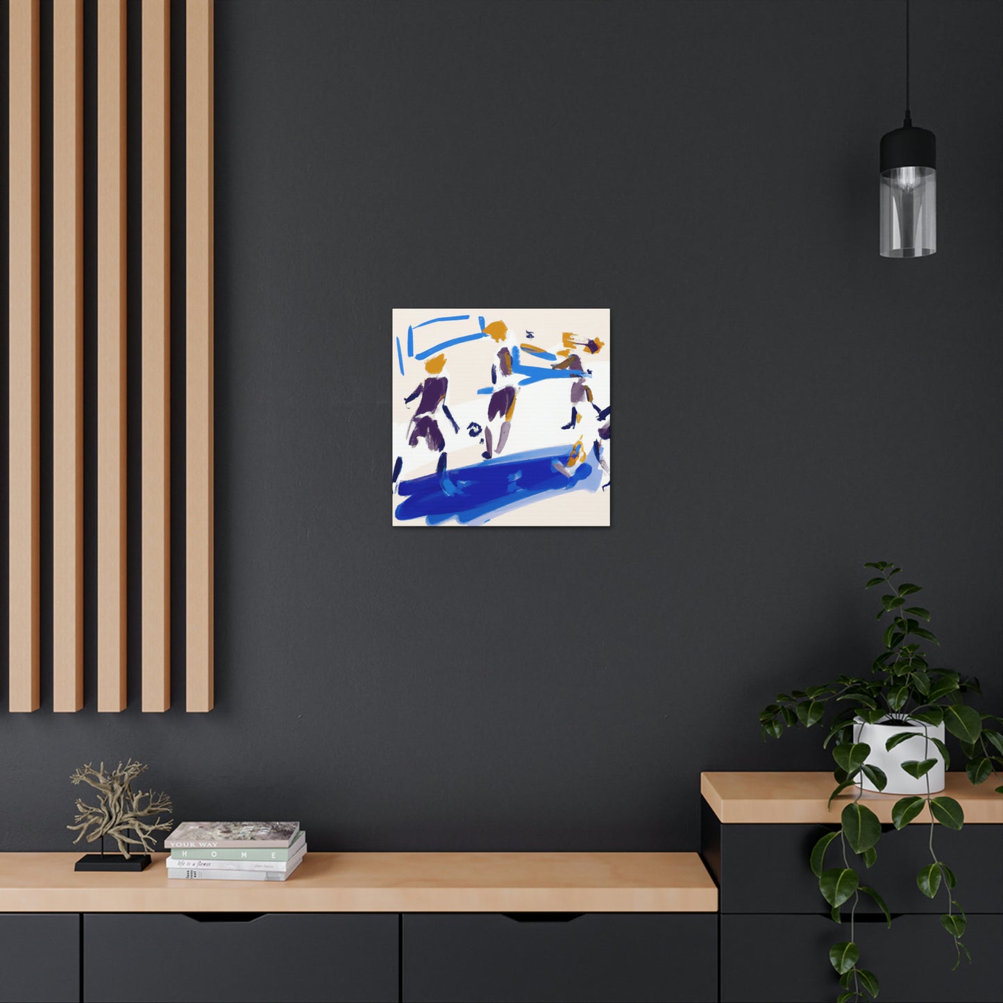 Soccer in Simplicity - Canvas