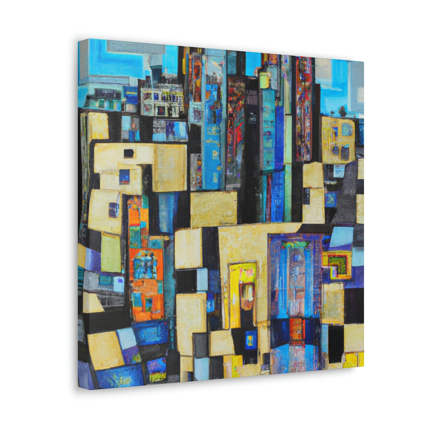 "Deco Expressionist Dream" - Canvas