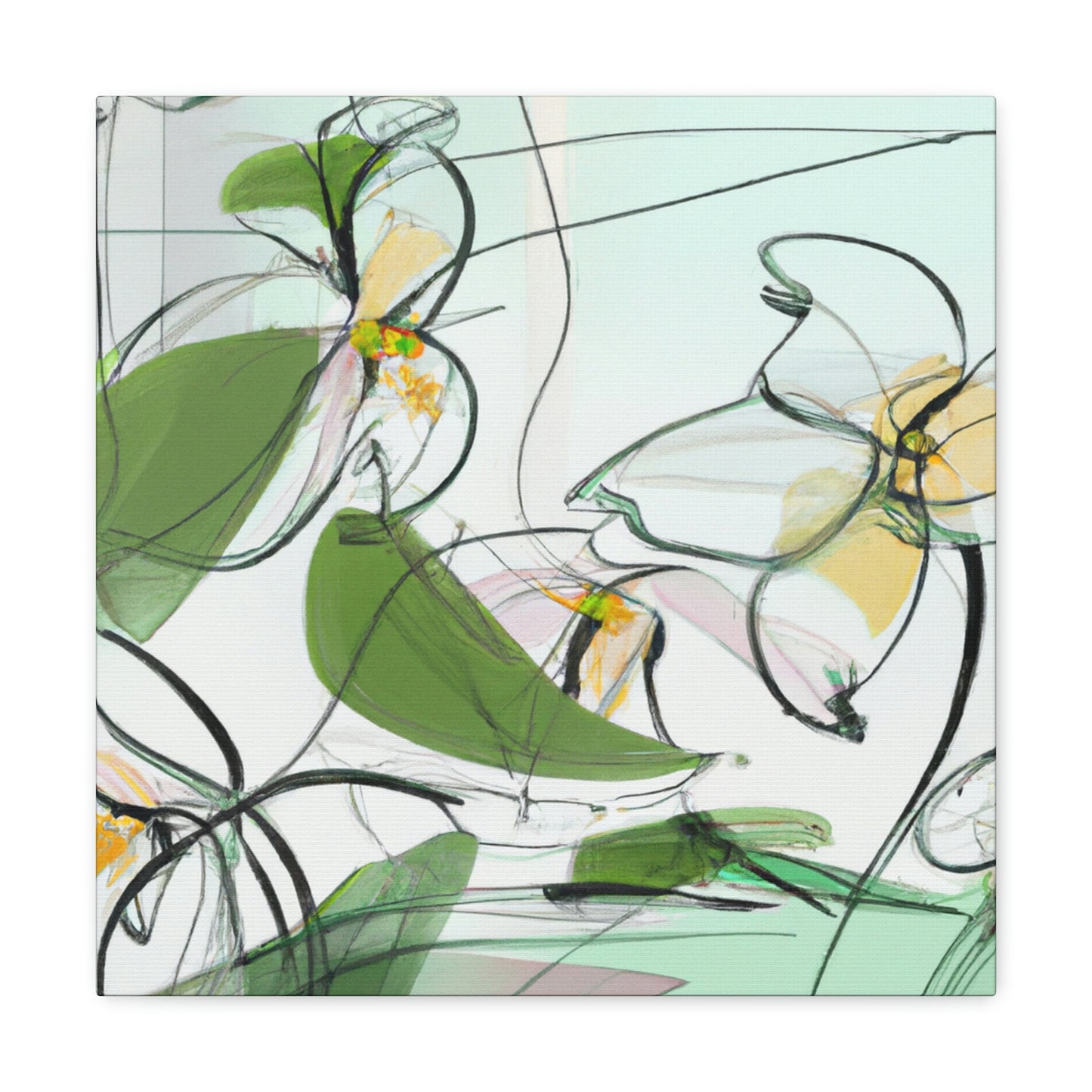 Jasmine in Art Deco - Canvas