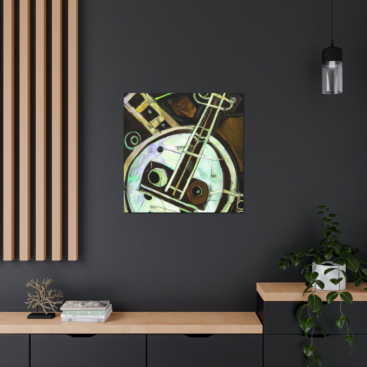 Banjo Melody Dreamscape - Canvas