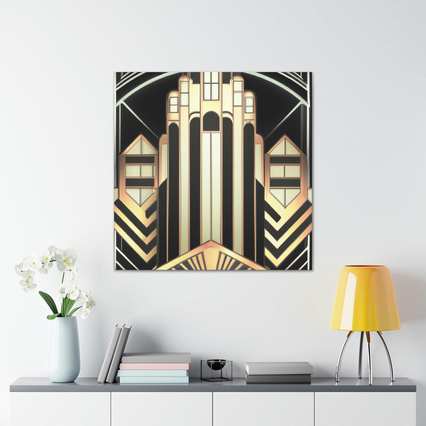 "Opulent City Splendor" - Canvas