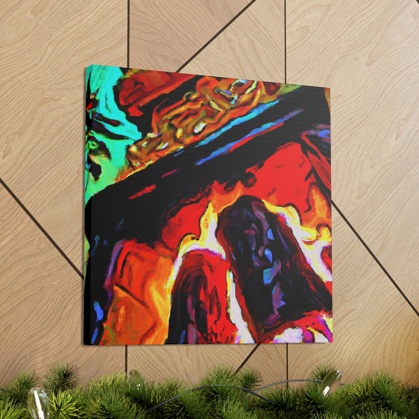 "Flame of Reflection" - Canvas