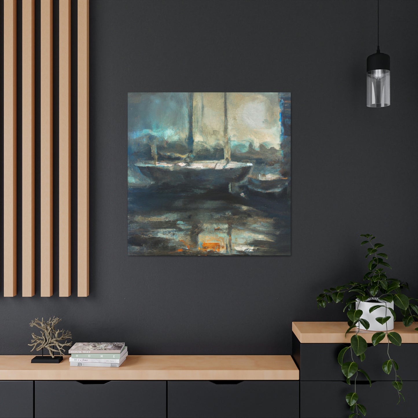 Marina by the Sea - Canvas