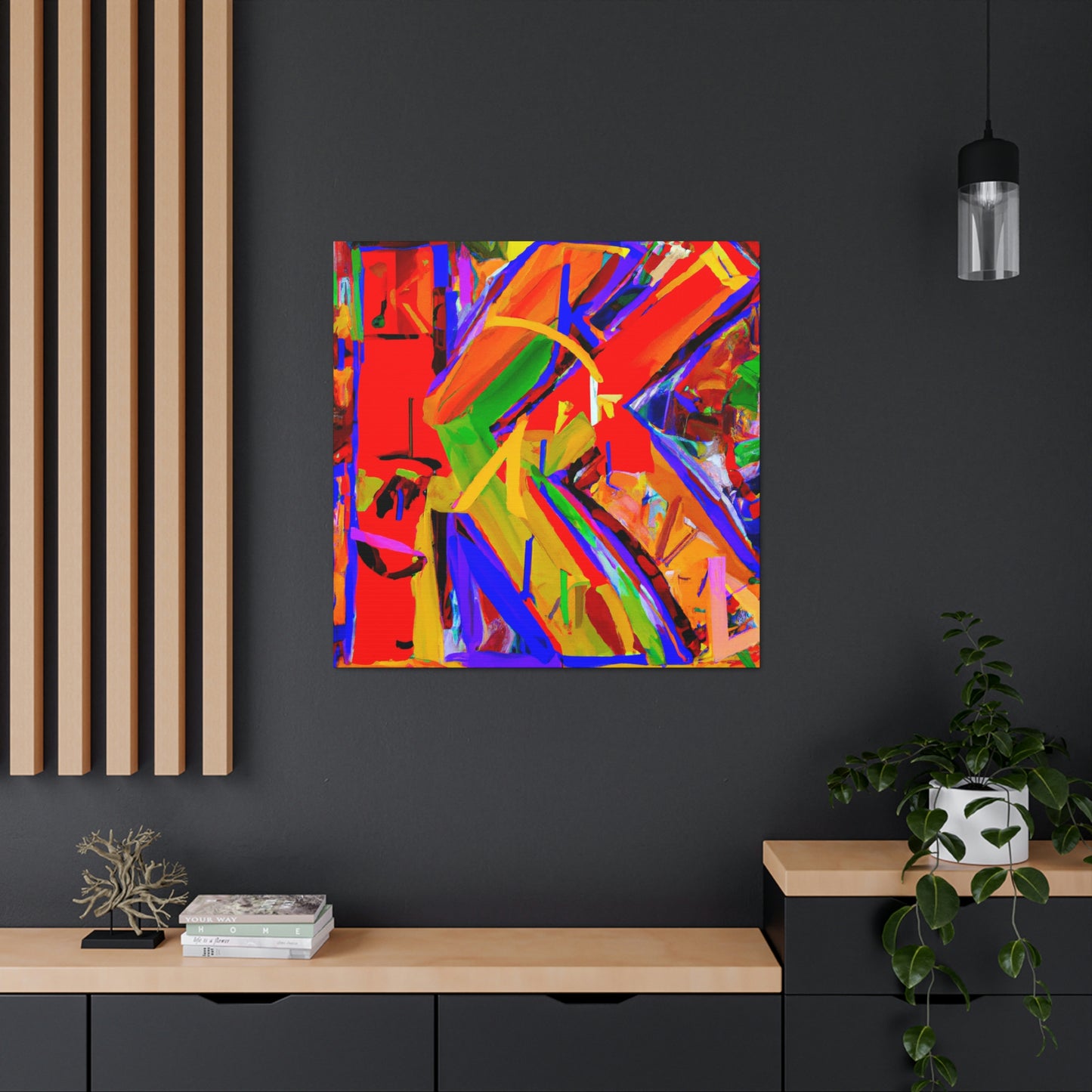 "Kaleidoscope of Color" - Canvas