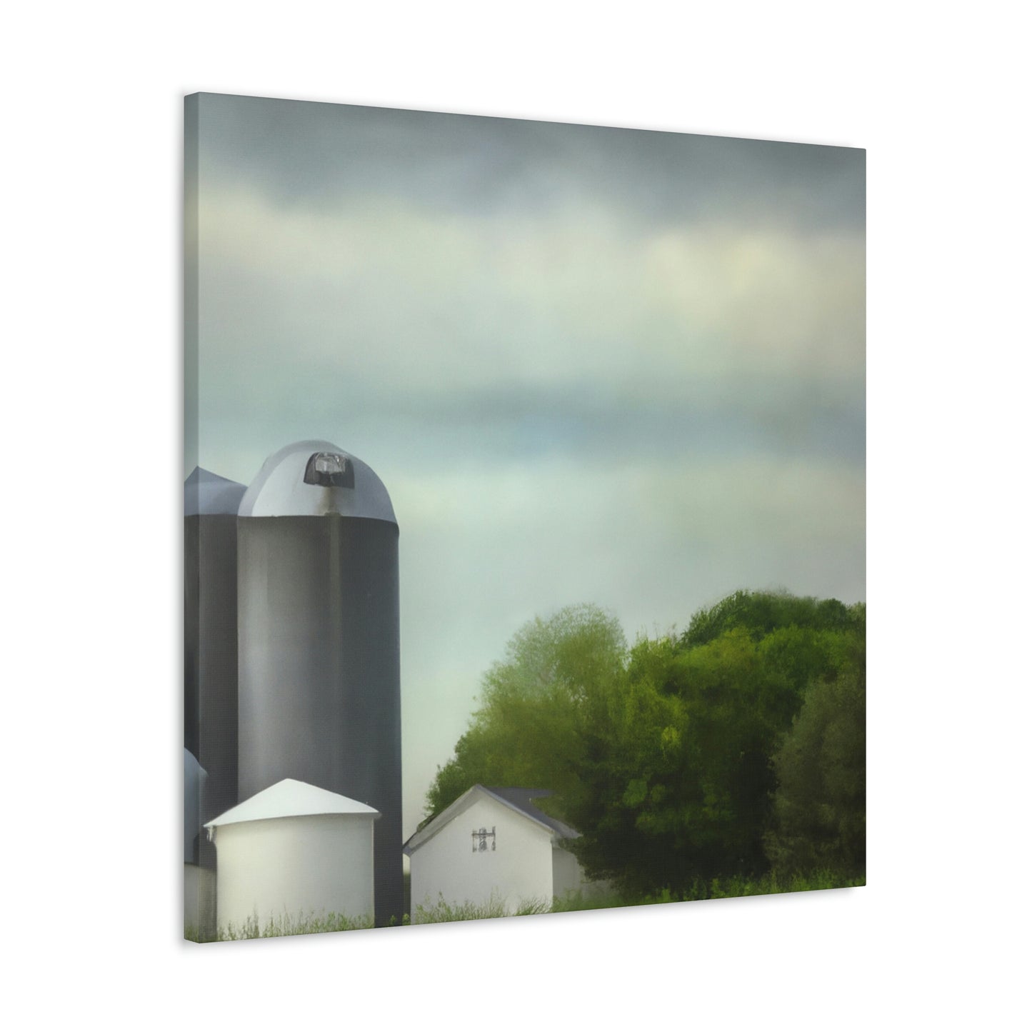 Silo in Monochrome - Canvas