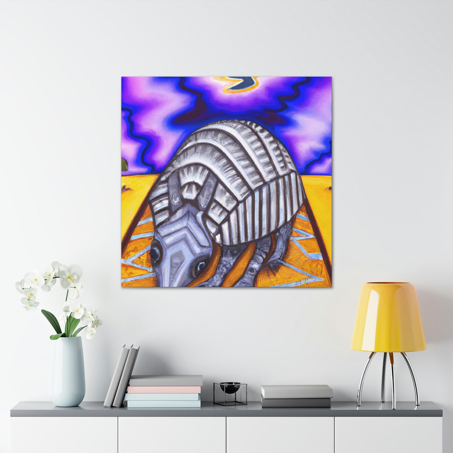 Armadillo in Deco - Canvas