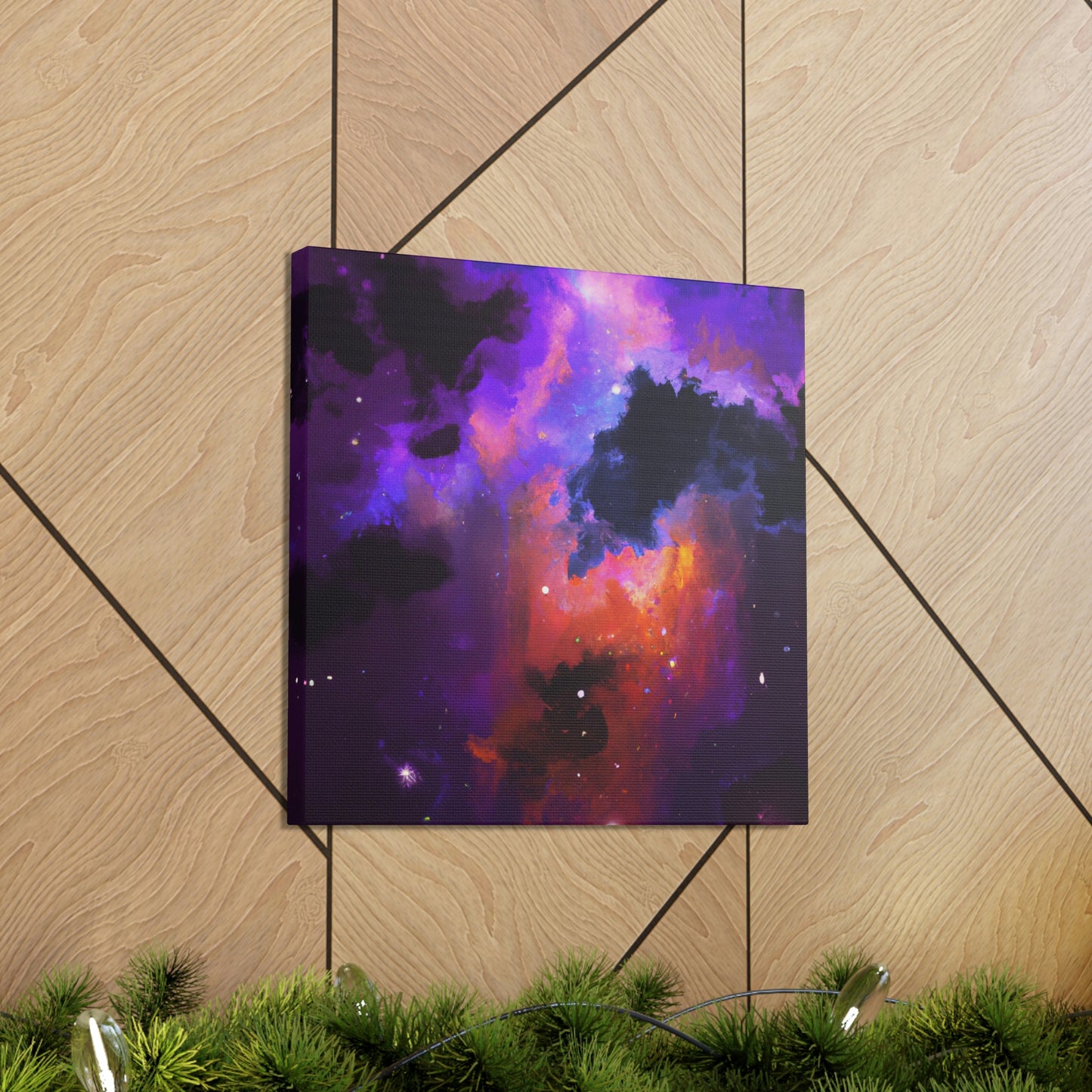 "A Cosmic Nebula Vision" - Canvas