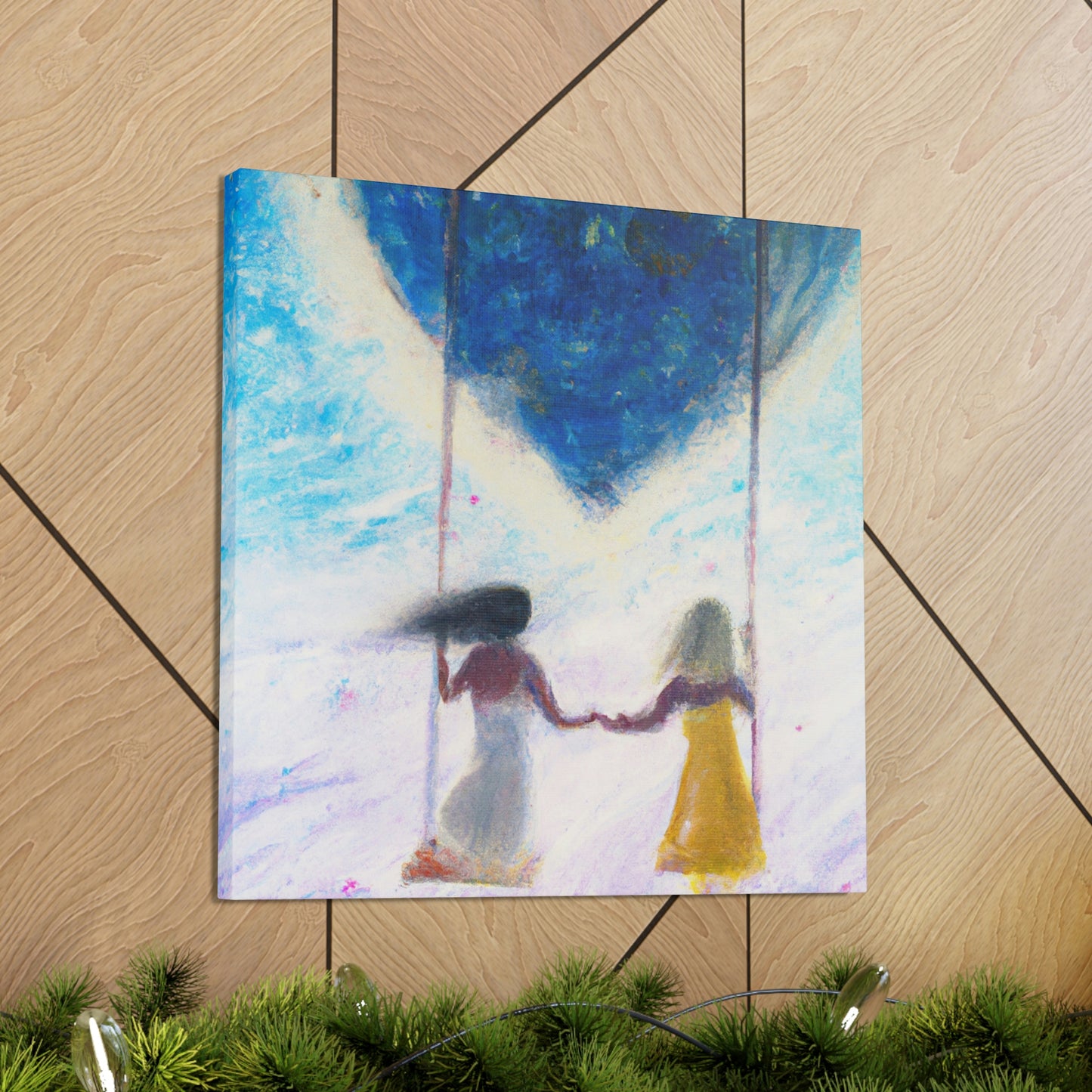 Love Swing Dreamscape - Canvas