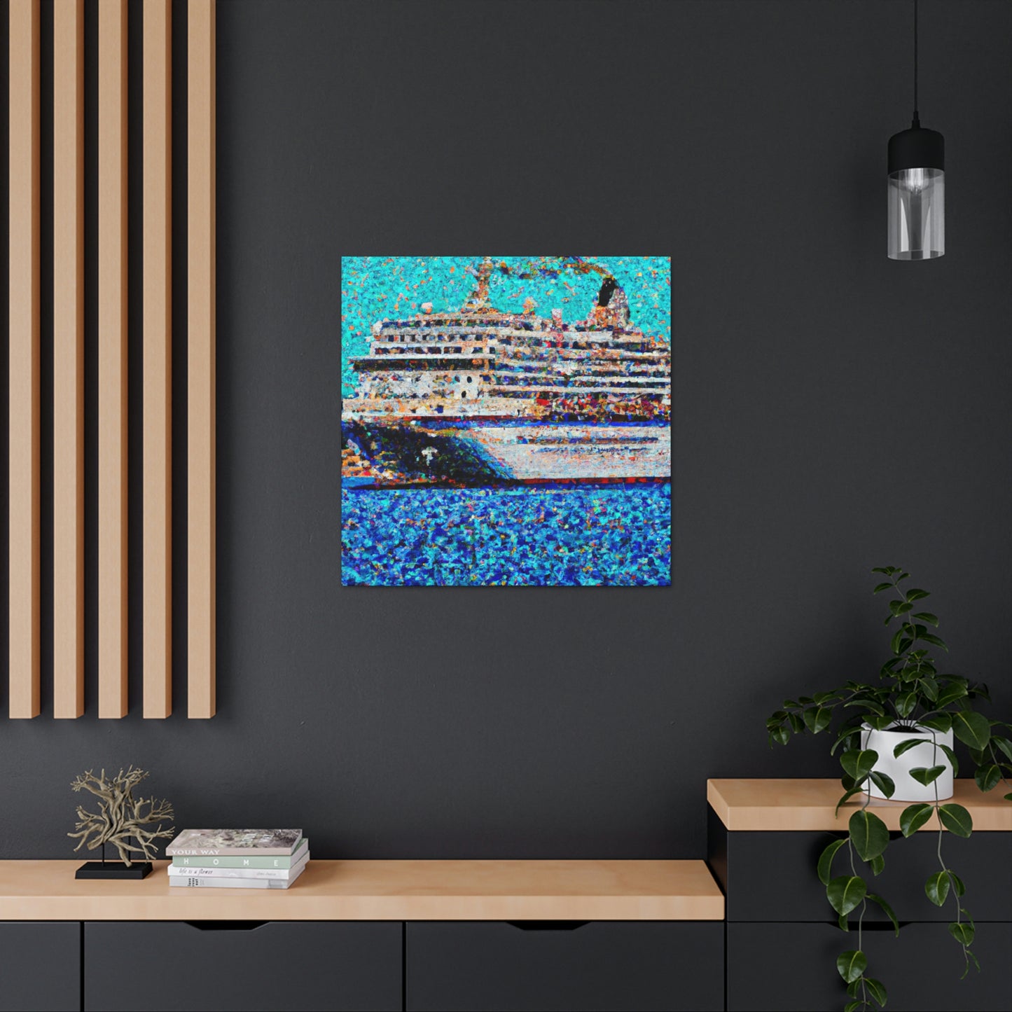 A Voyage Adrift - Canvas