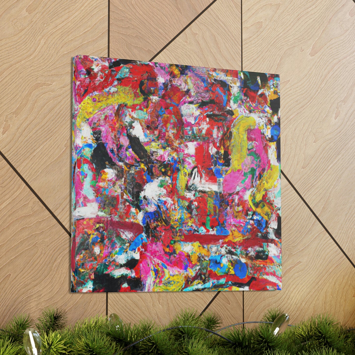 "Chaos Incarnate Color" - Canvas