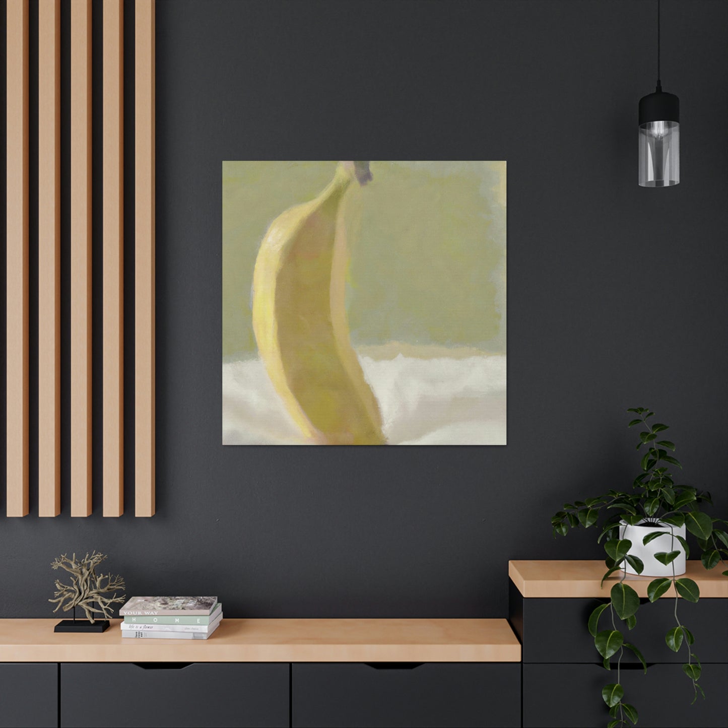 "Bananna Minimalism Dream" - Canvas